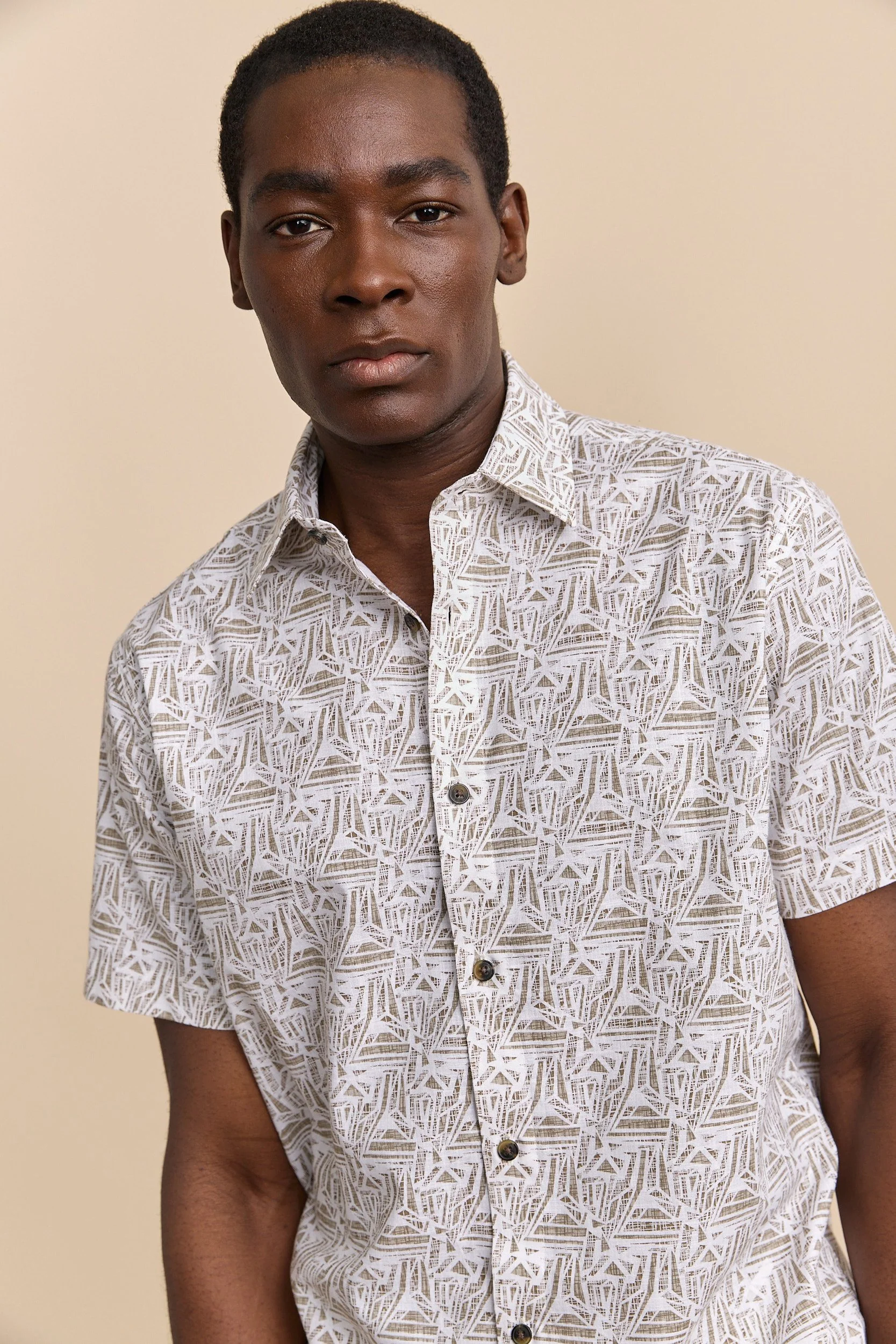 Abstract print shirt - Image 3