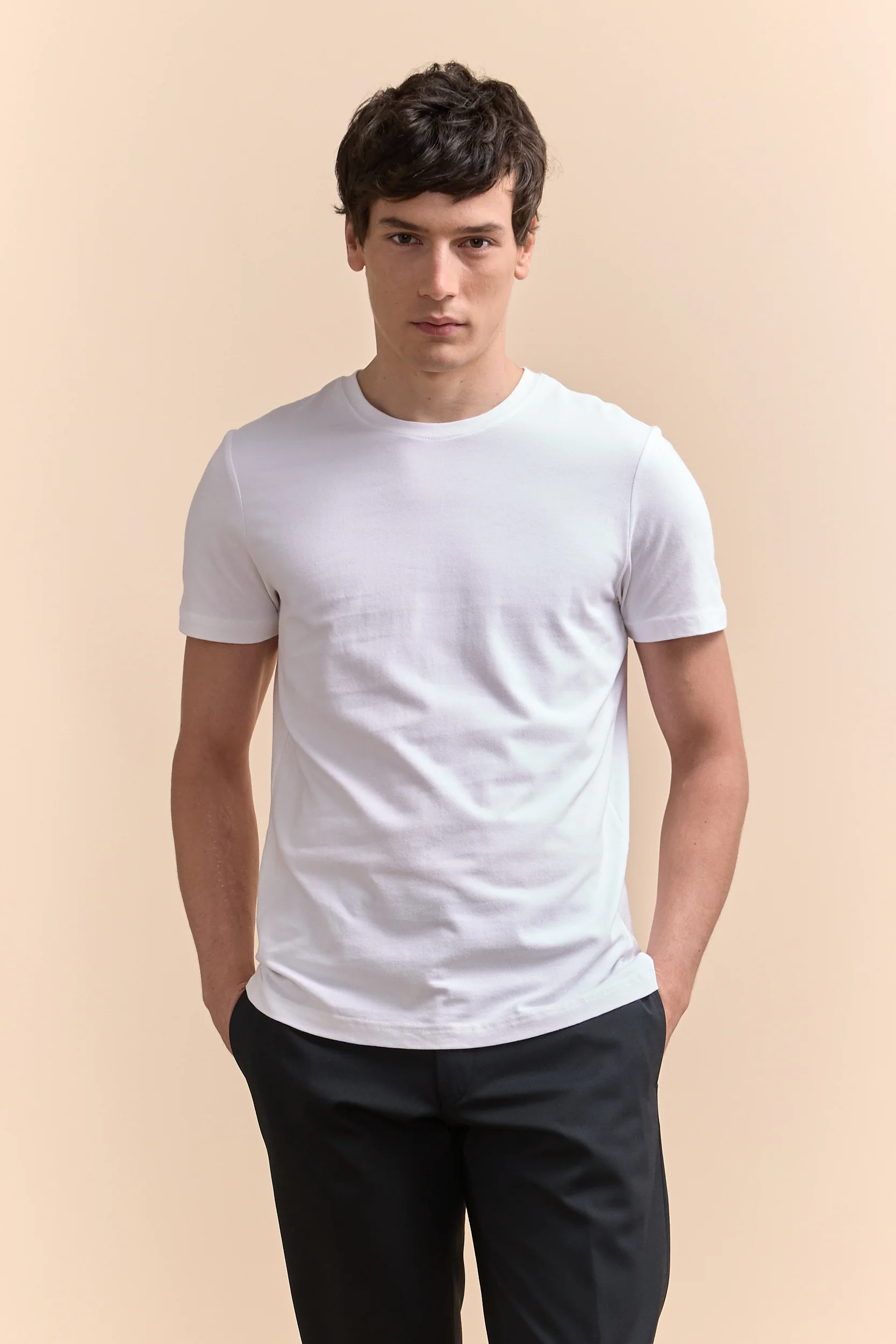 Basic crew neck T-shirt - Image 11