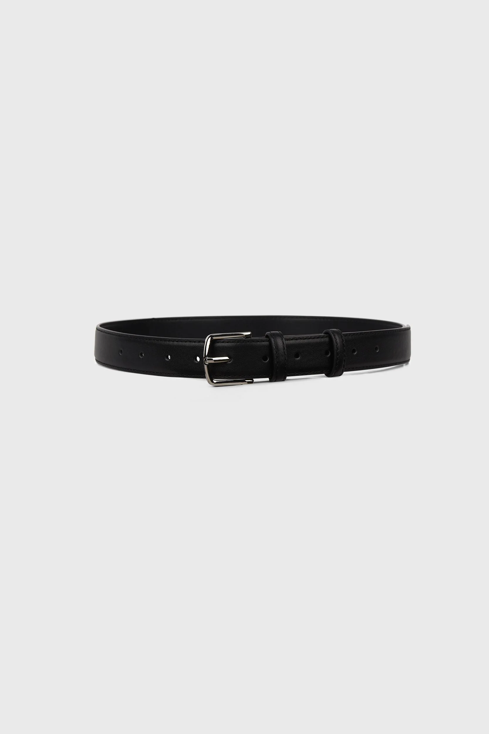 Belt with silver buckle - Image 4