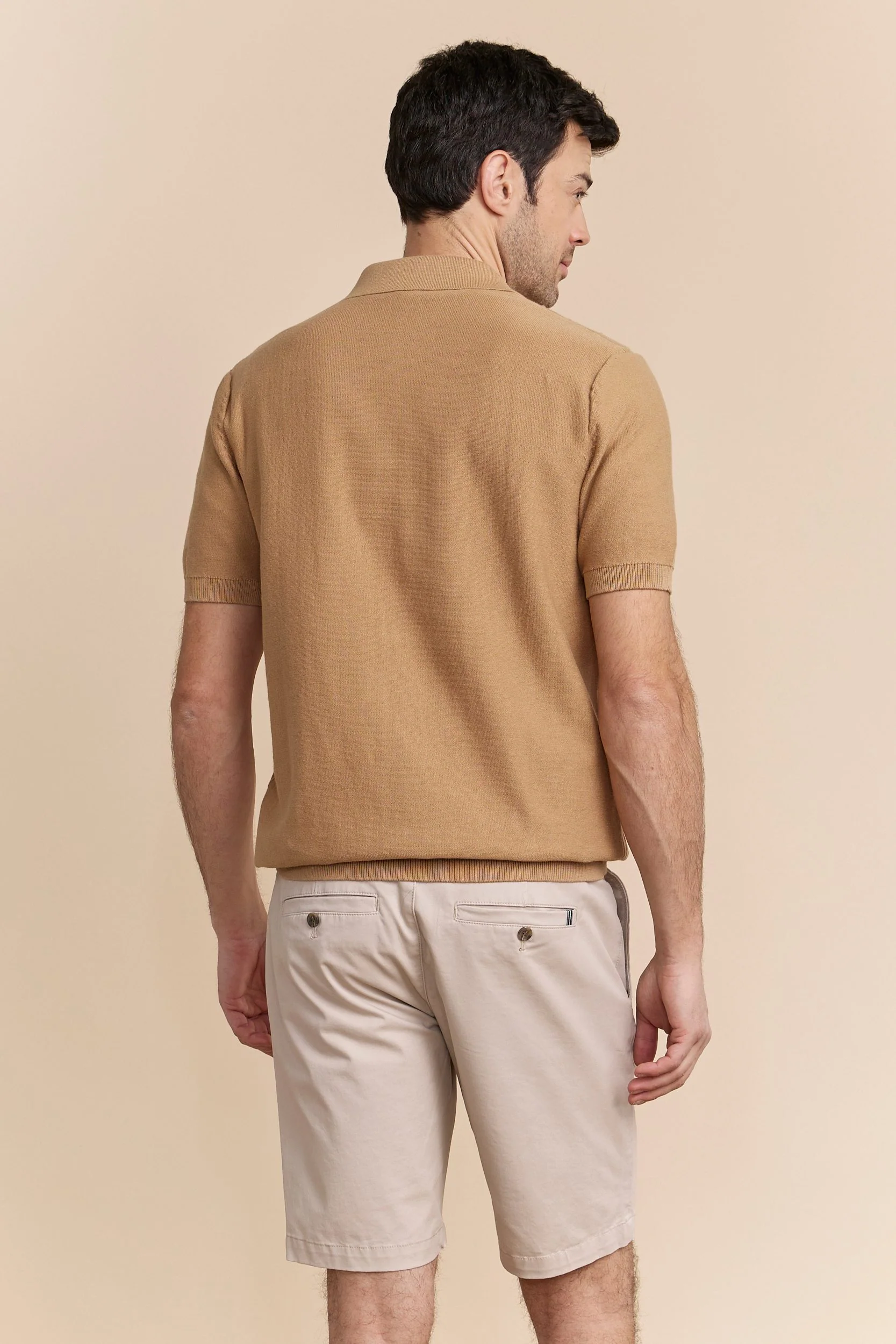 Cable knit front short sleeve cardigan - Image 6