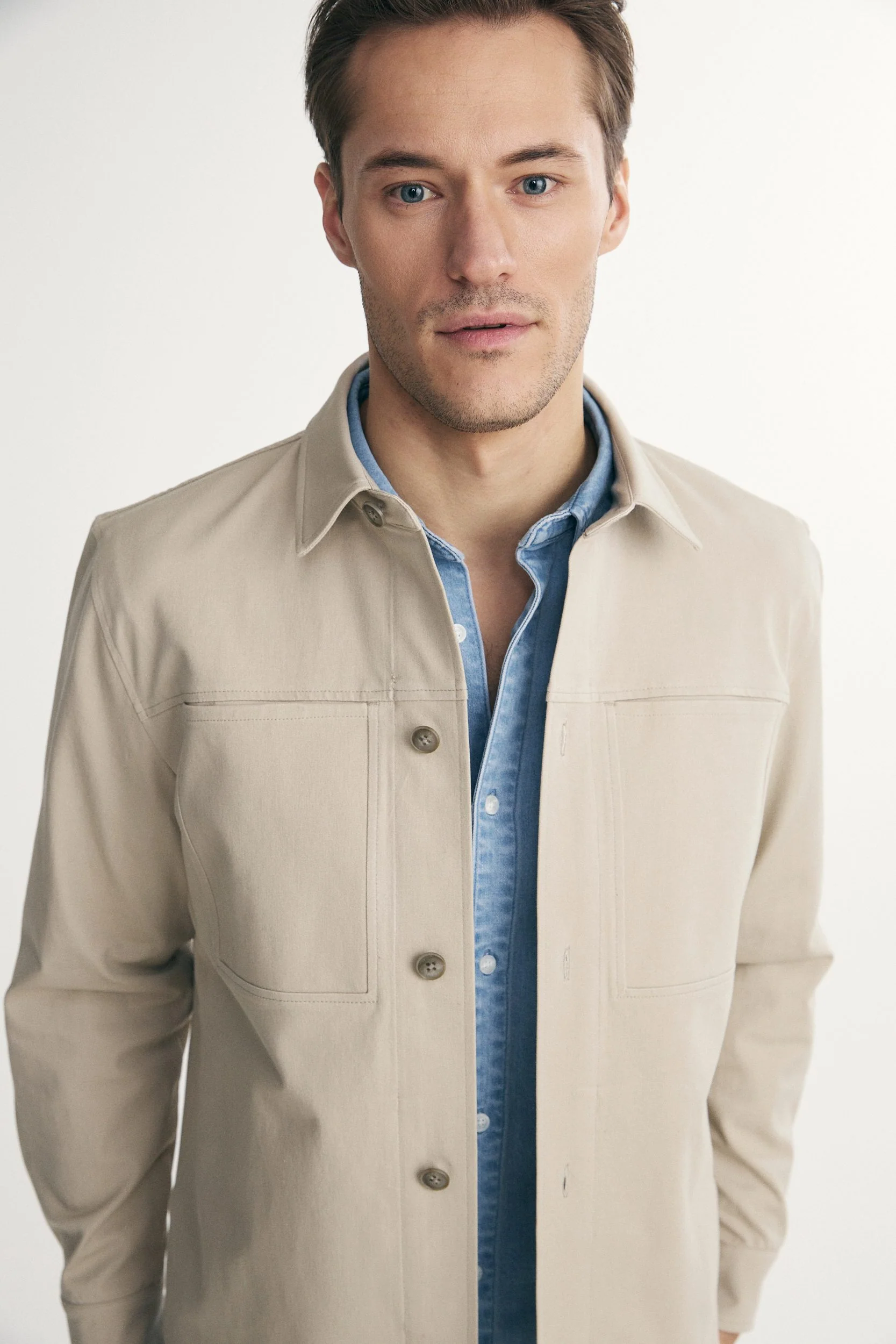 Comfort fit overshirt - Image 4