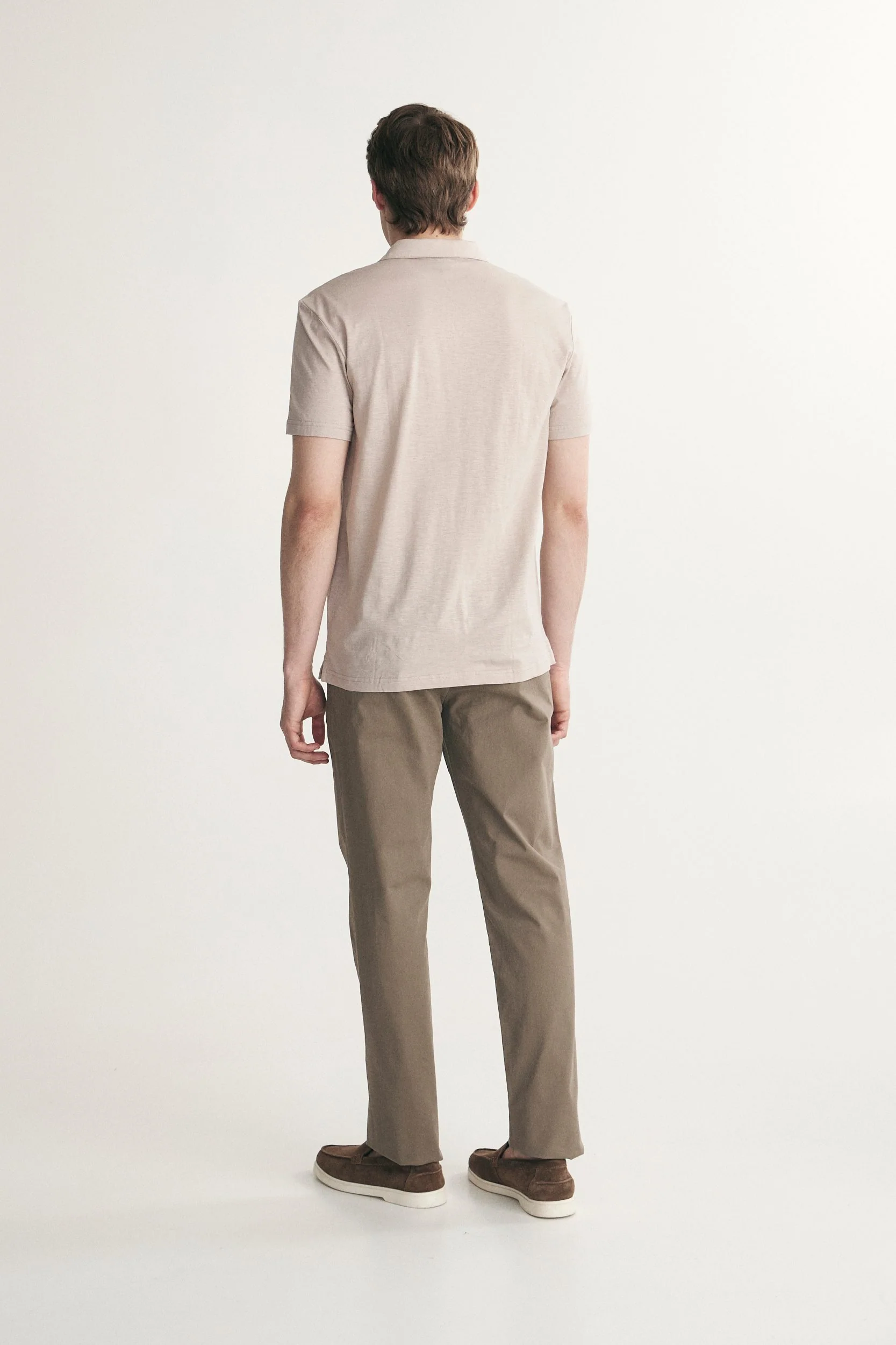 Cotton johnny collar polo - Image 2