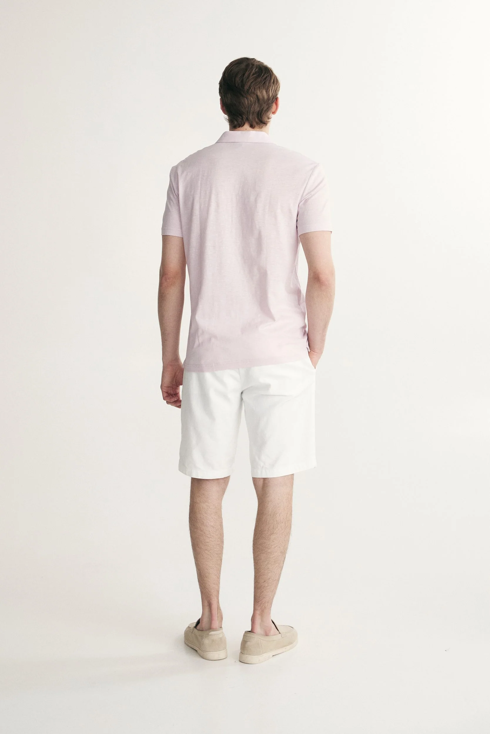 Cotton johnny collar polo - Image 5