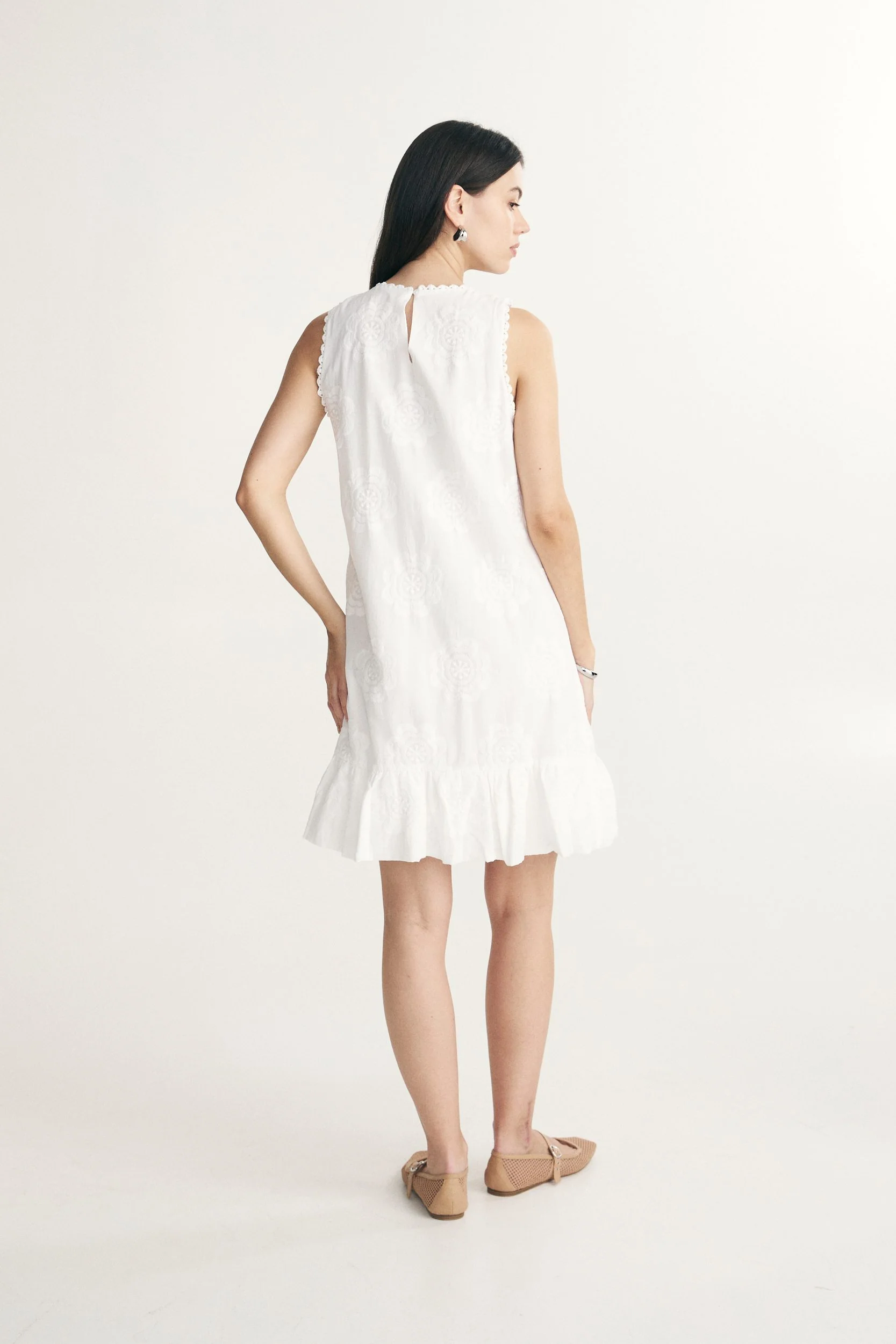 Crochet detail dress - Image 2