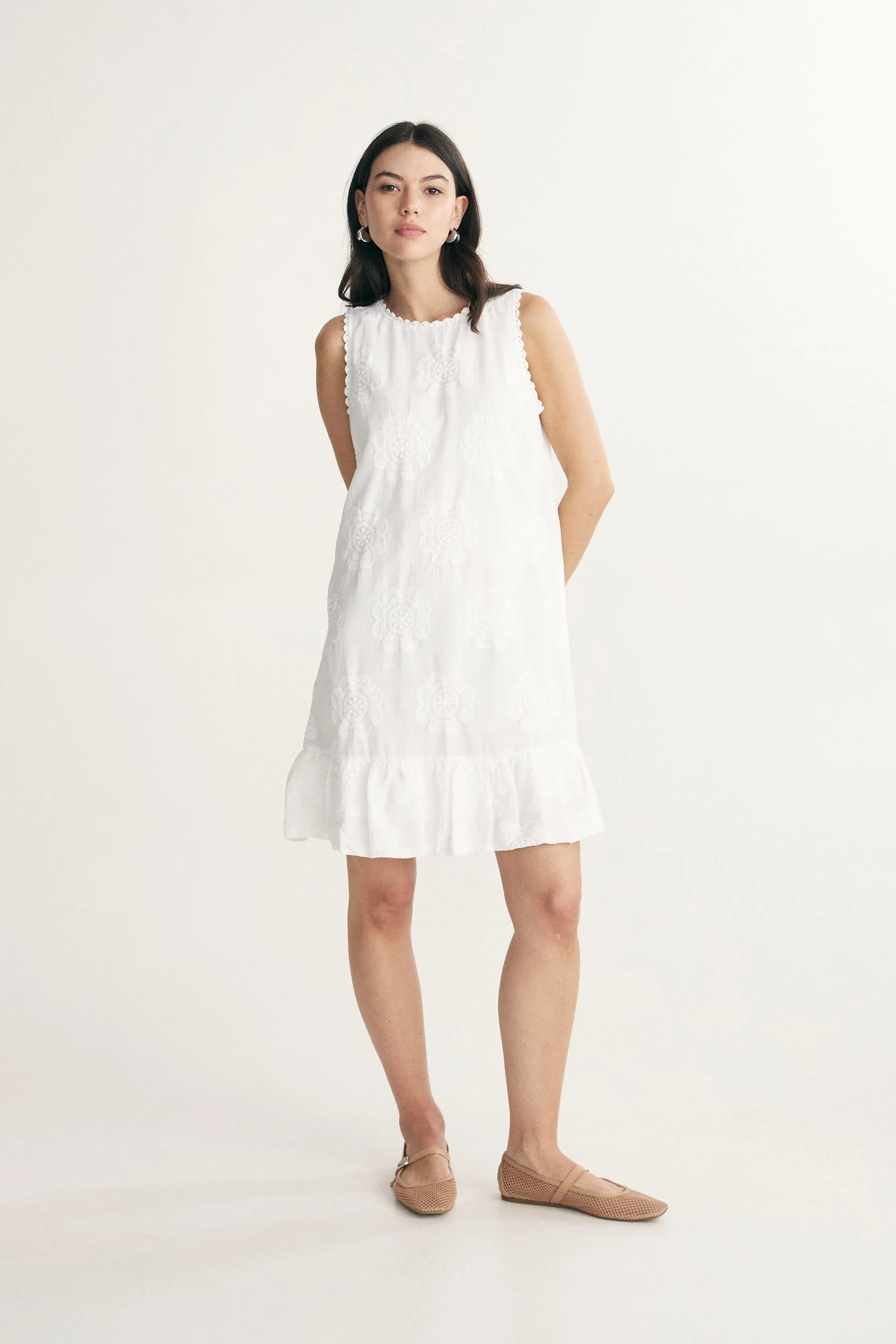 Crochet detail dress - Image 3
