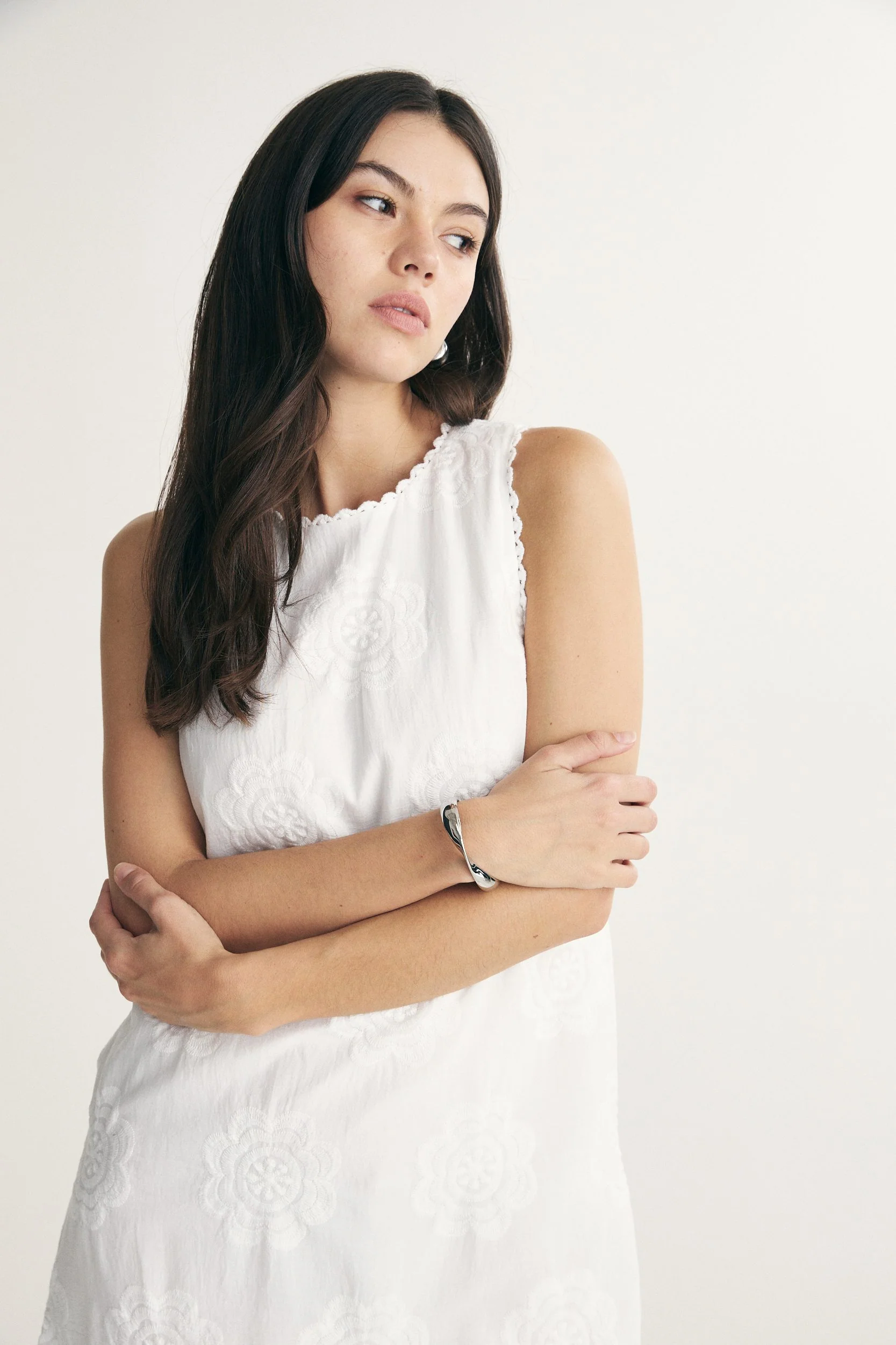 Crochet detail dress - Image 4