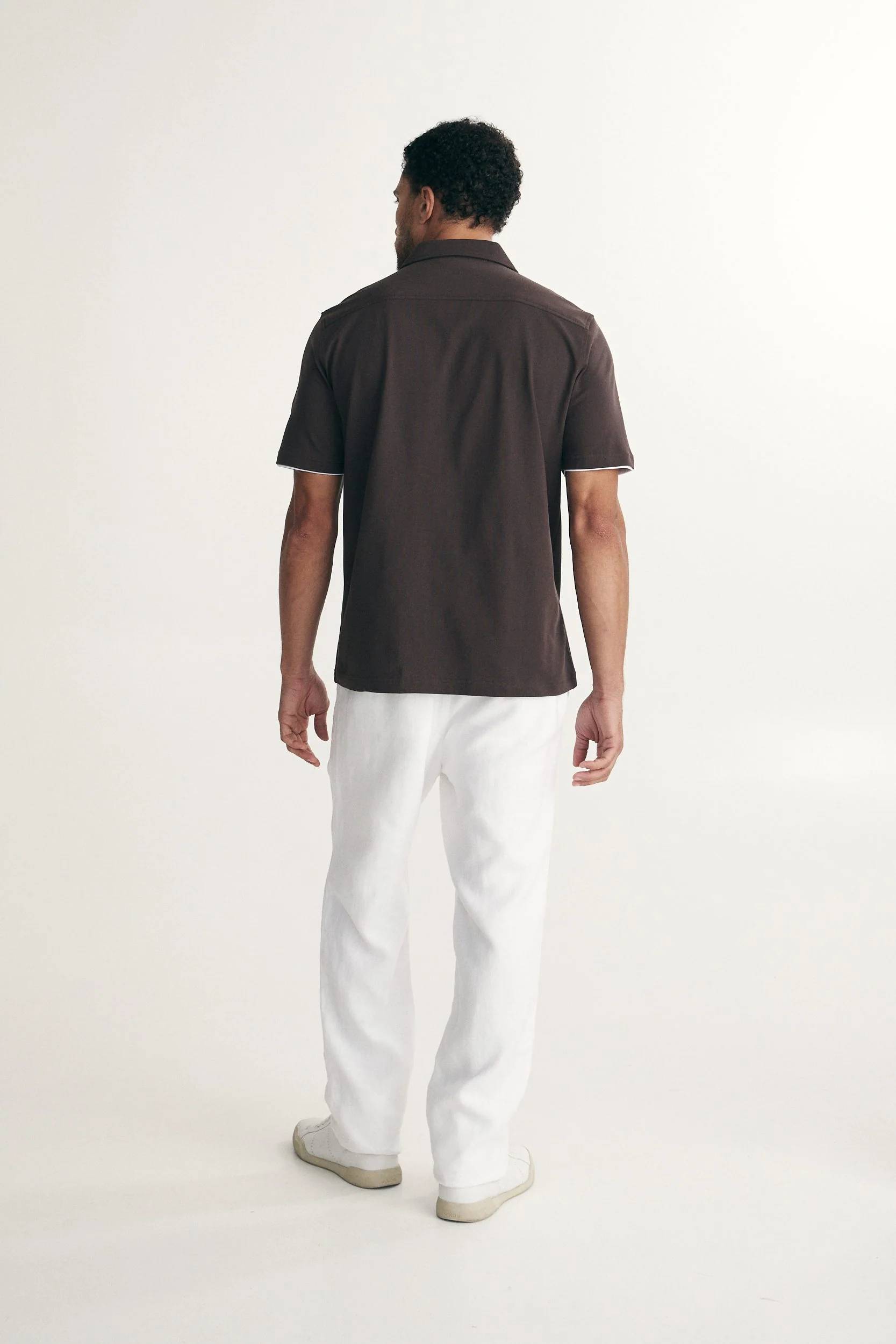 Cuban collar fitted shirt - Image 6