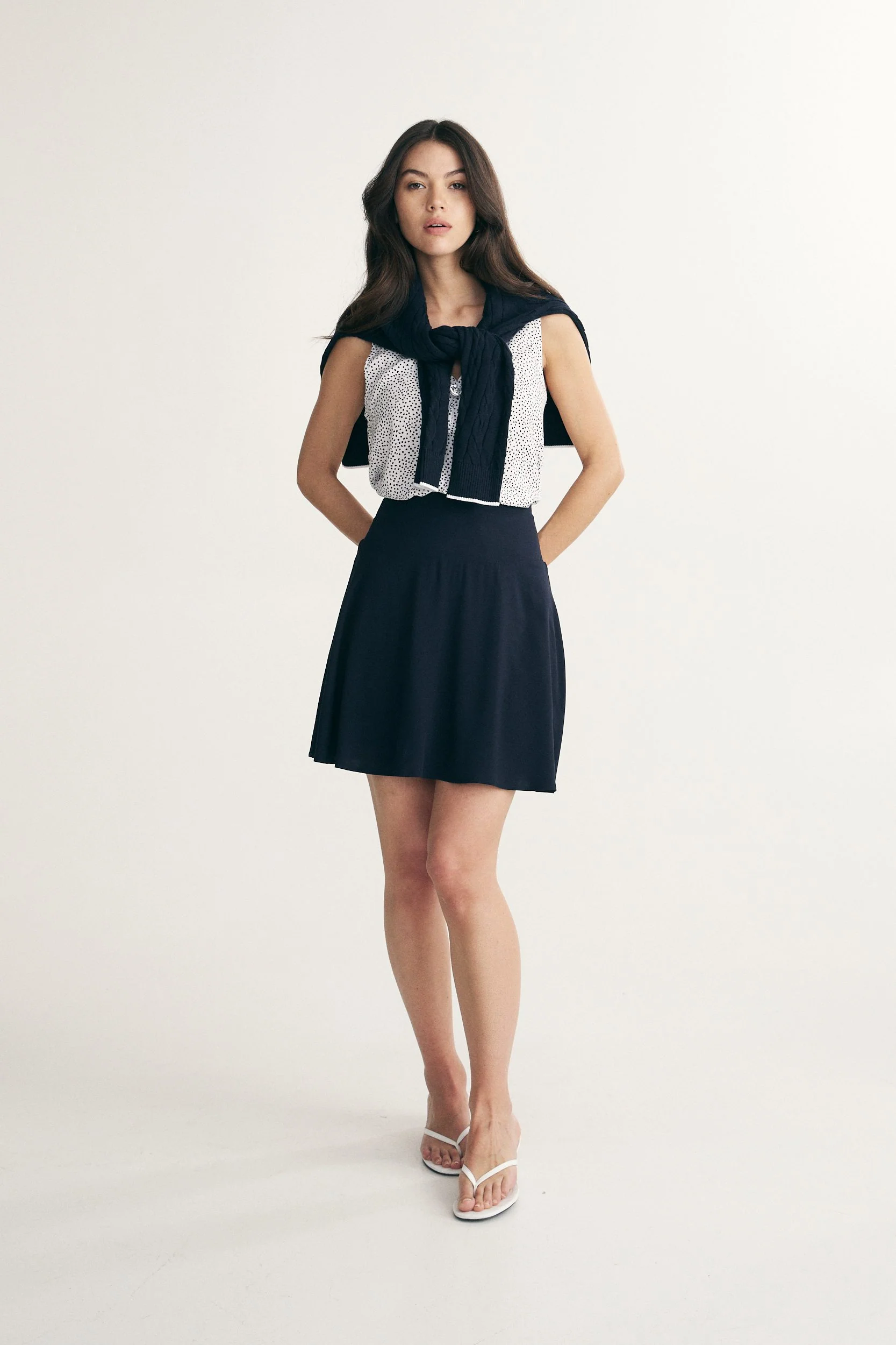 Elastic waist skirt - Image 3