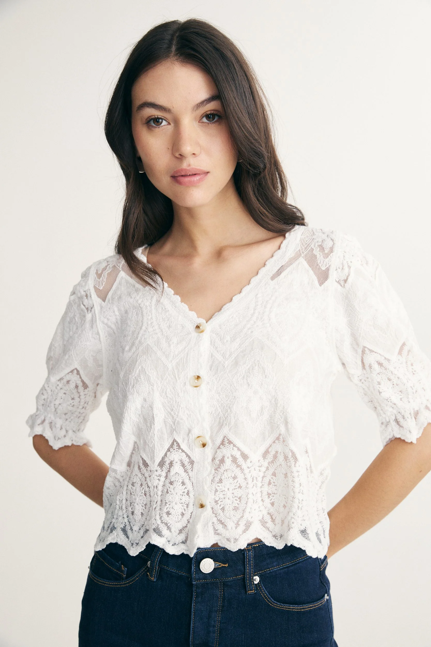 Embroidered blouse - Image 7