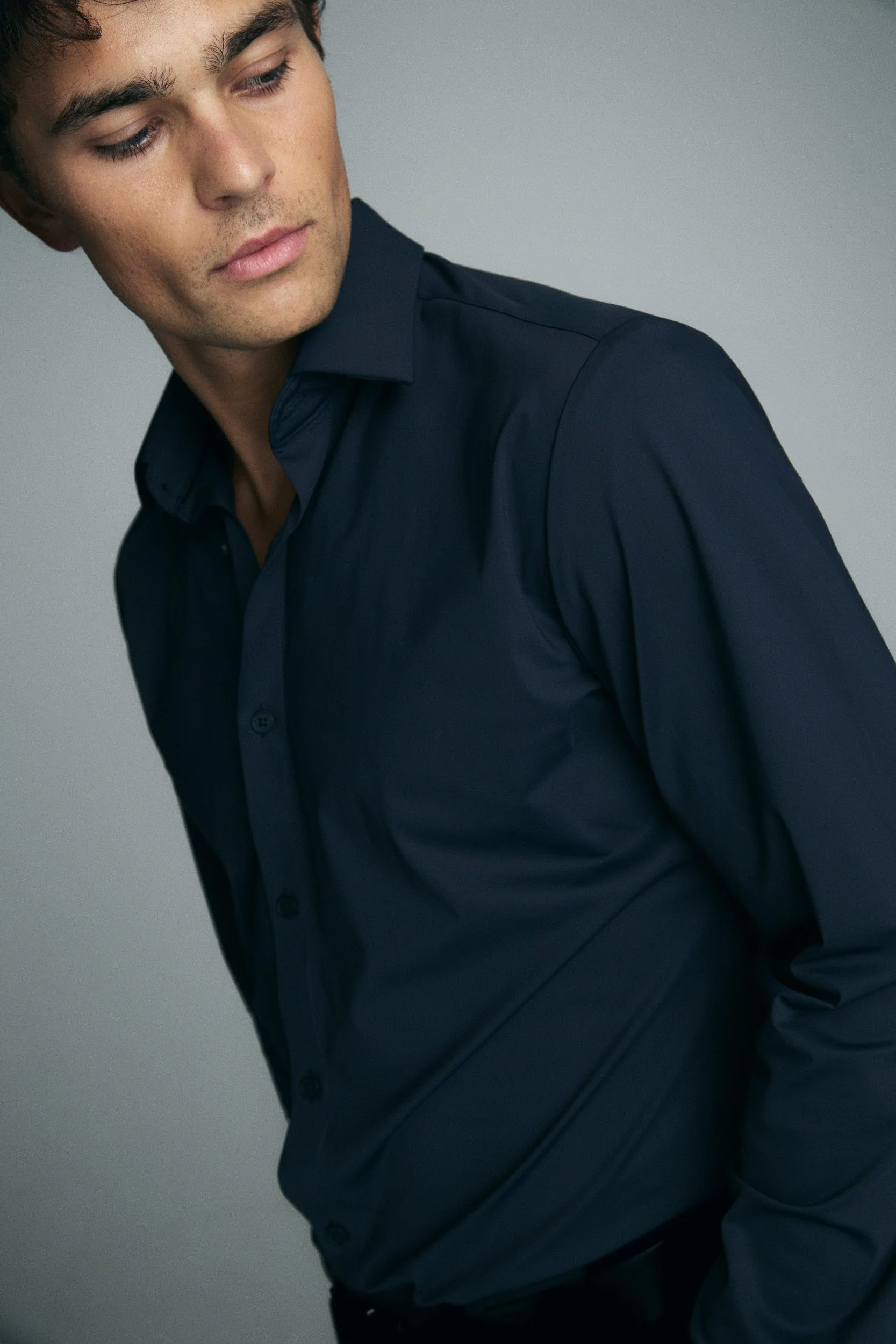 Stretch jersey shirt - Image 11