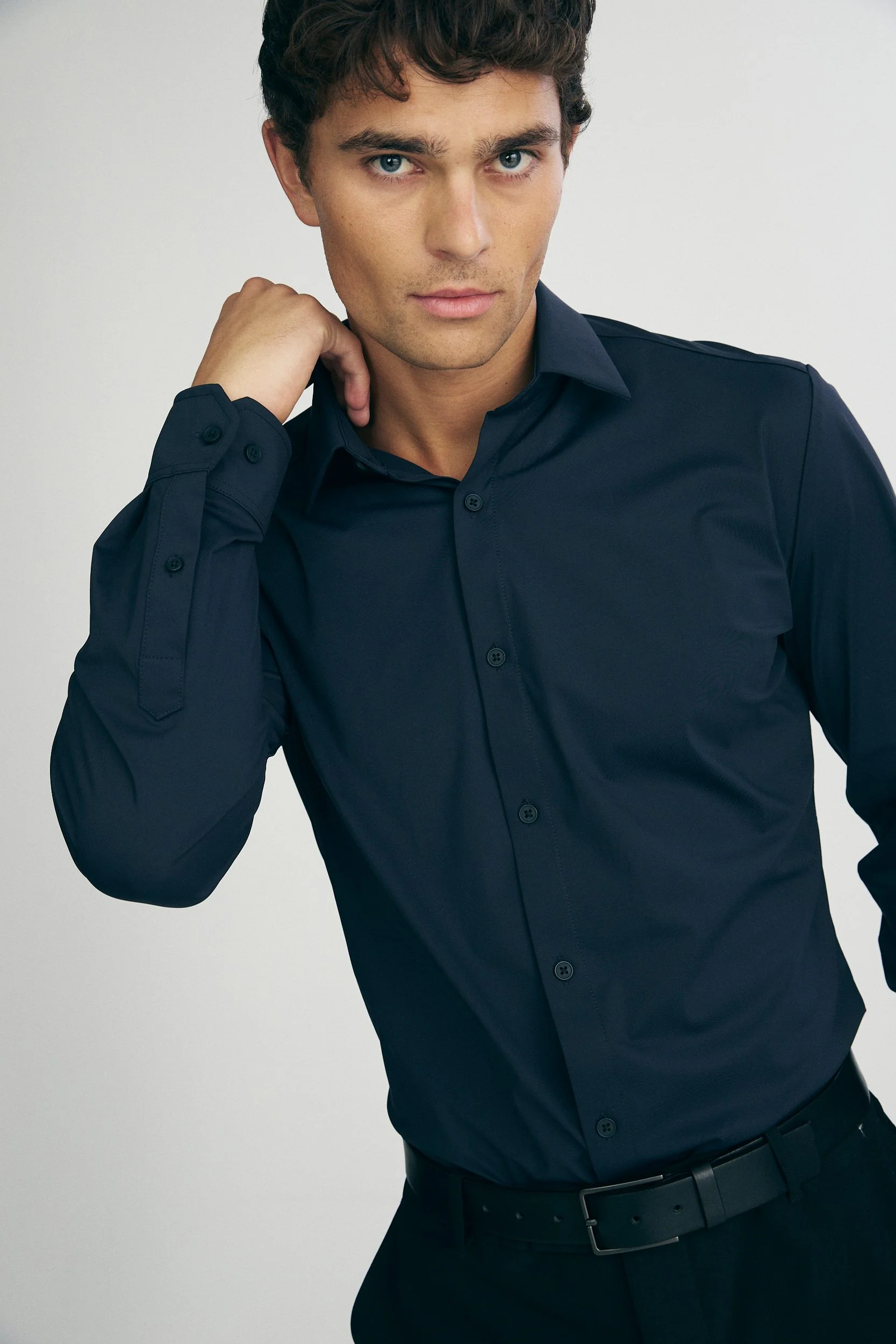 Stretch jersey shirt - Image 4