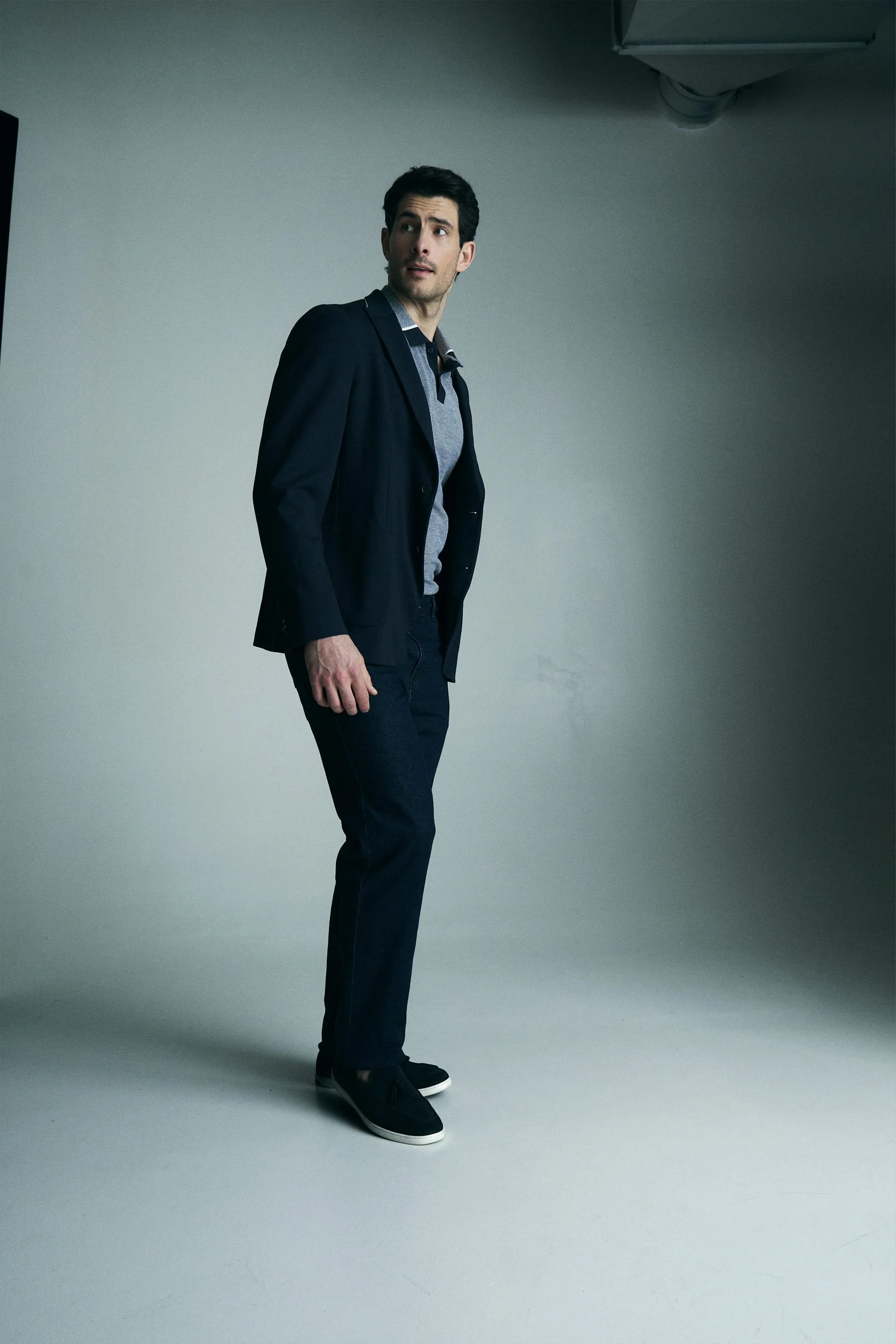 Fitted knit blazer - Image 5