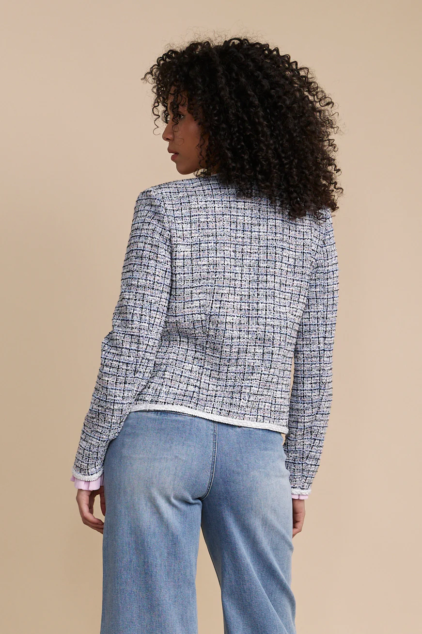 Fitted stretch jacket - Image 4