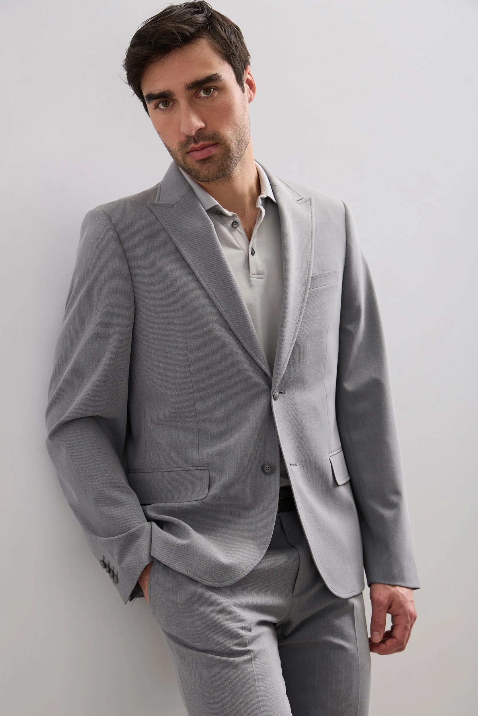 Extra-fitted thin stripes blaz - Image 2