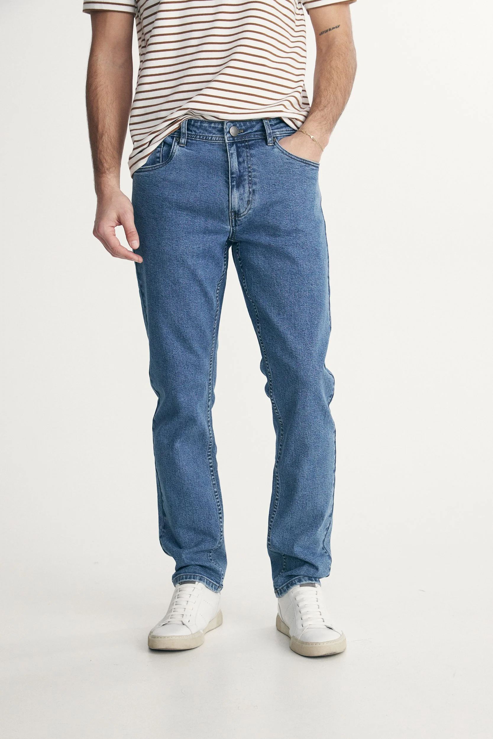 Five pockets slim jeans - Image 4