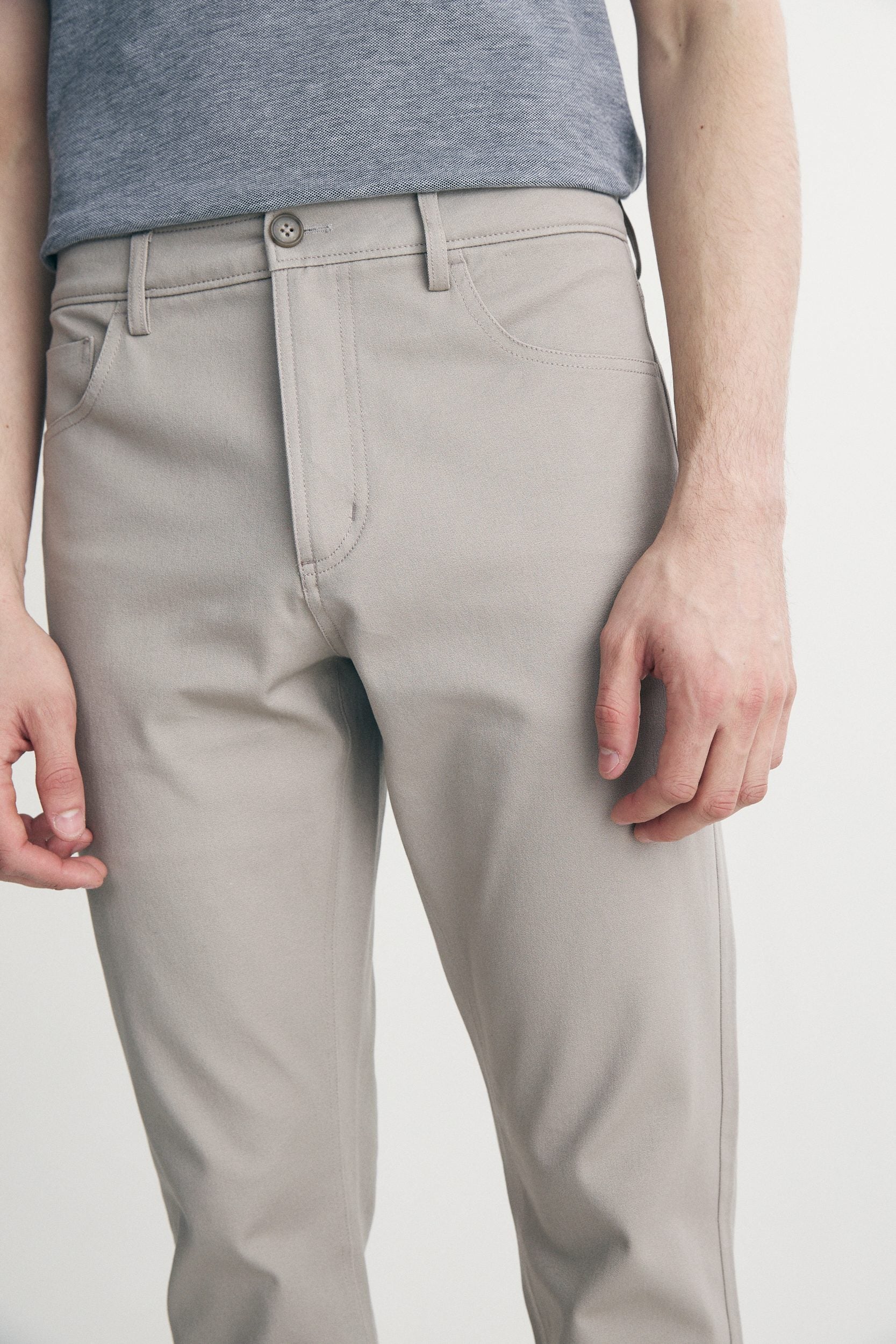 Five pockets slim pant - Image 3