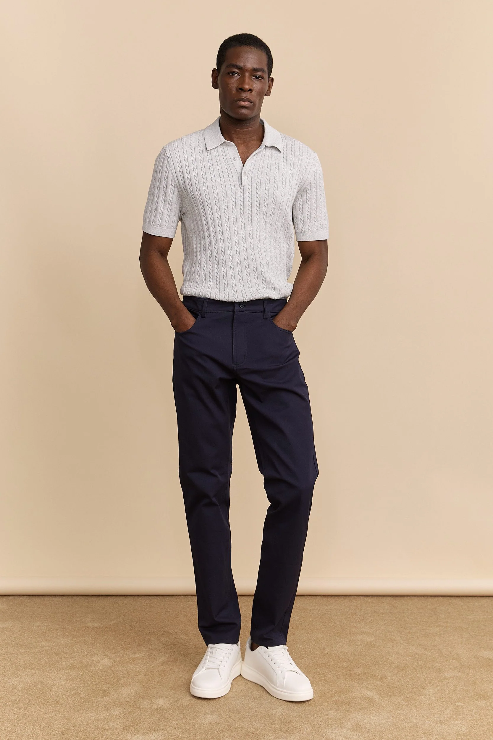 Five pockets slim pant - Image 4