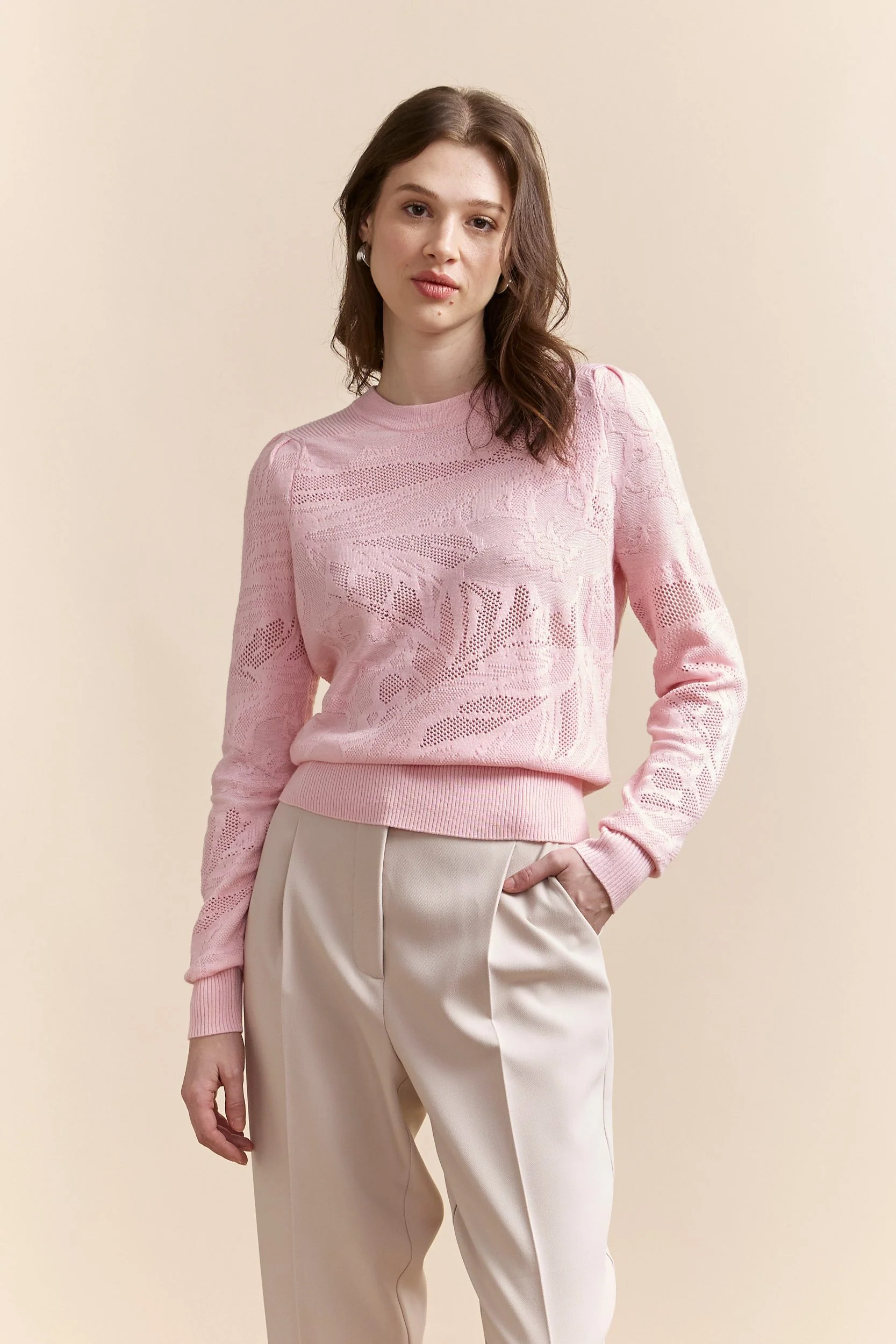 Floral design sweater - Image 2