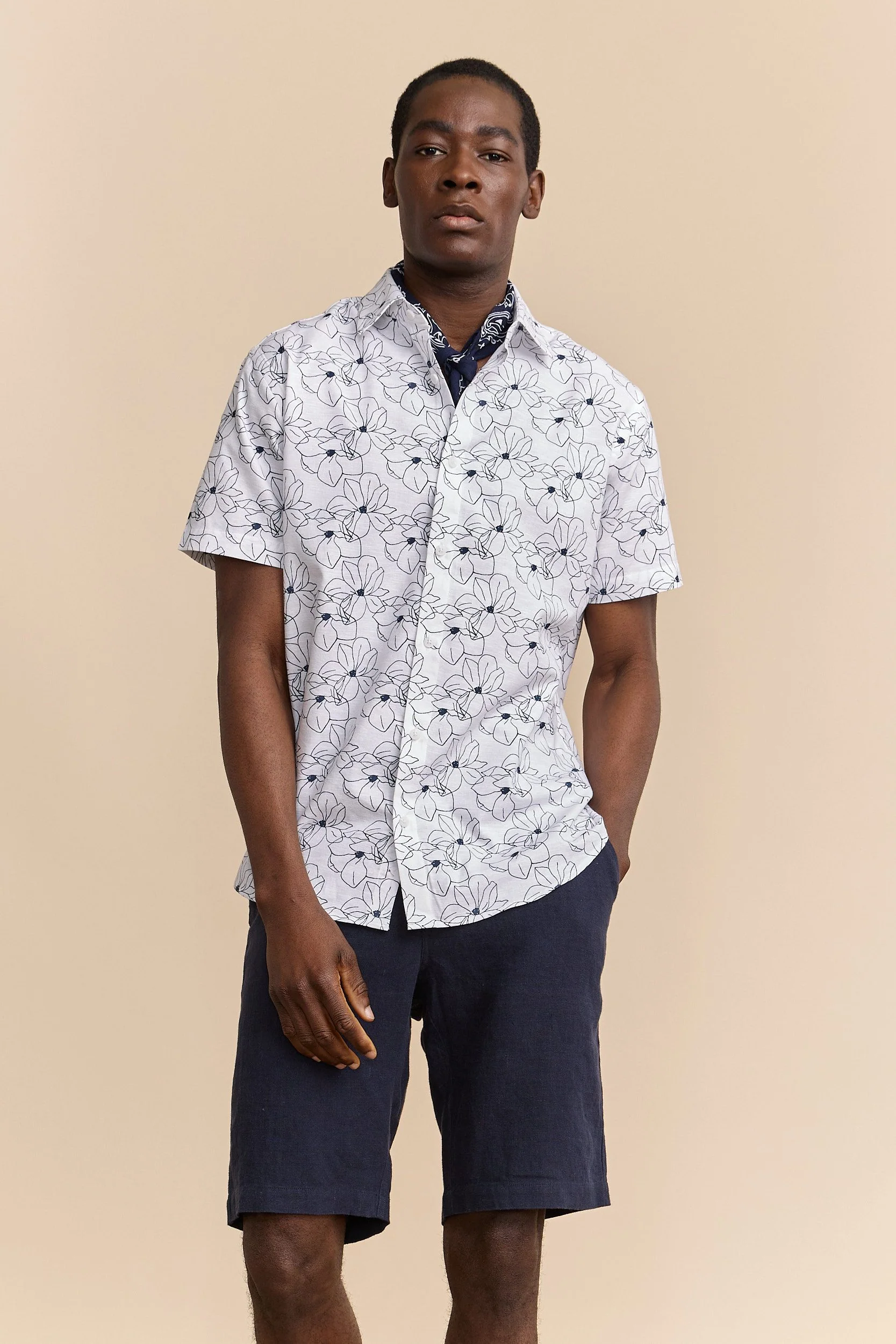 Floral print shirt