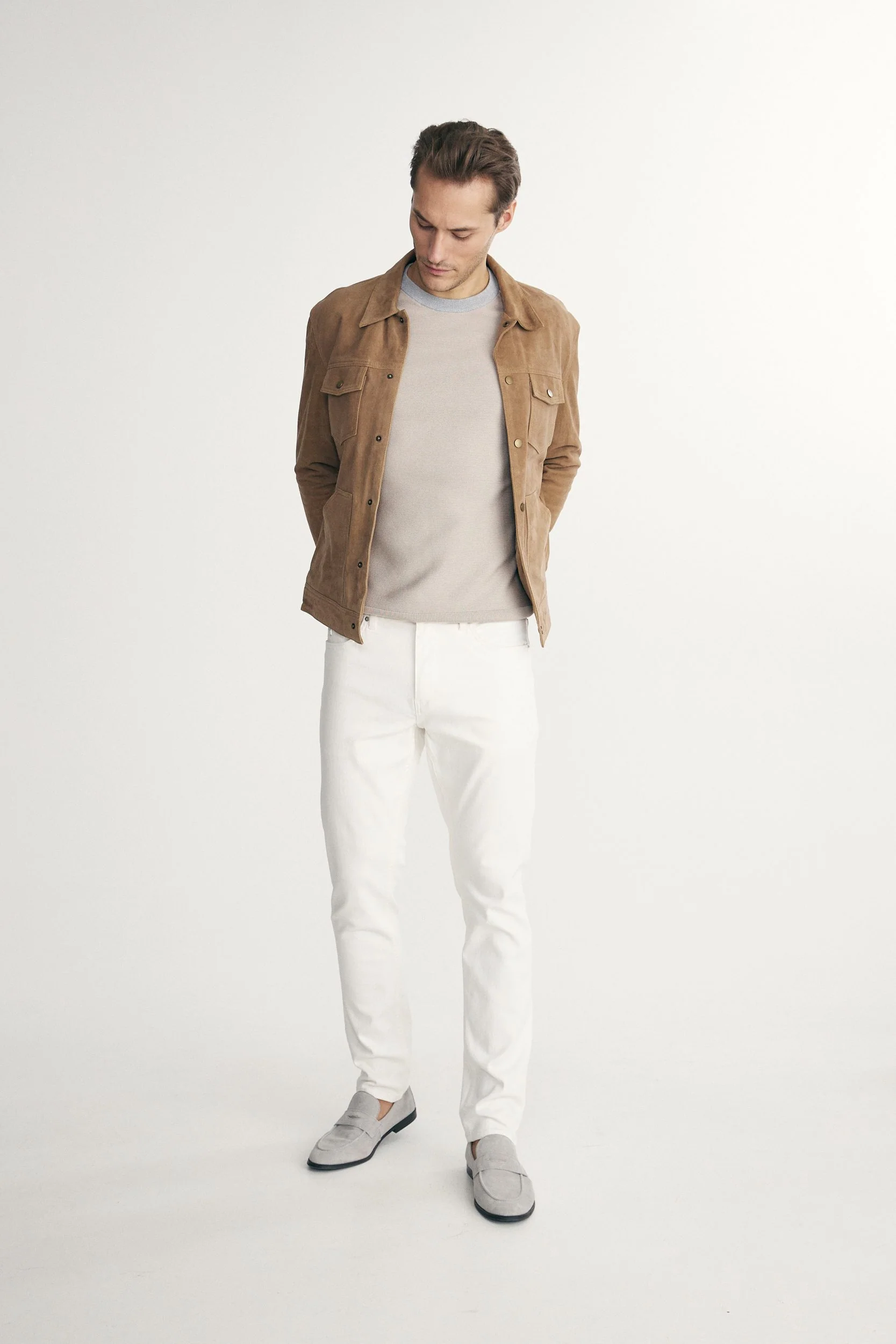 Suede overshirt - Image 5