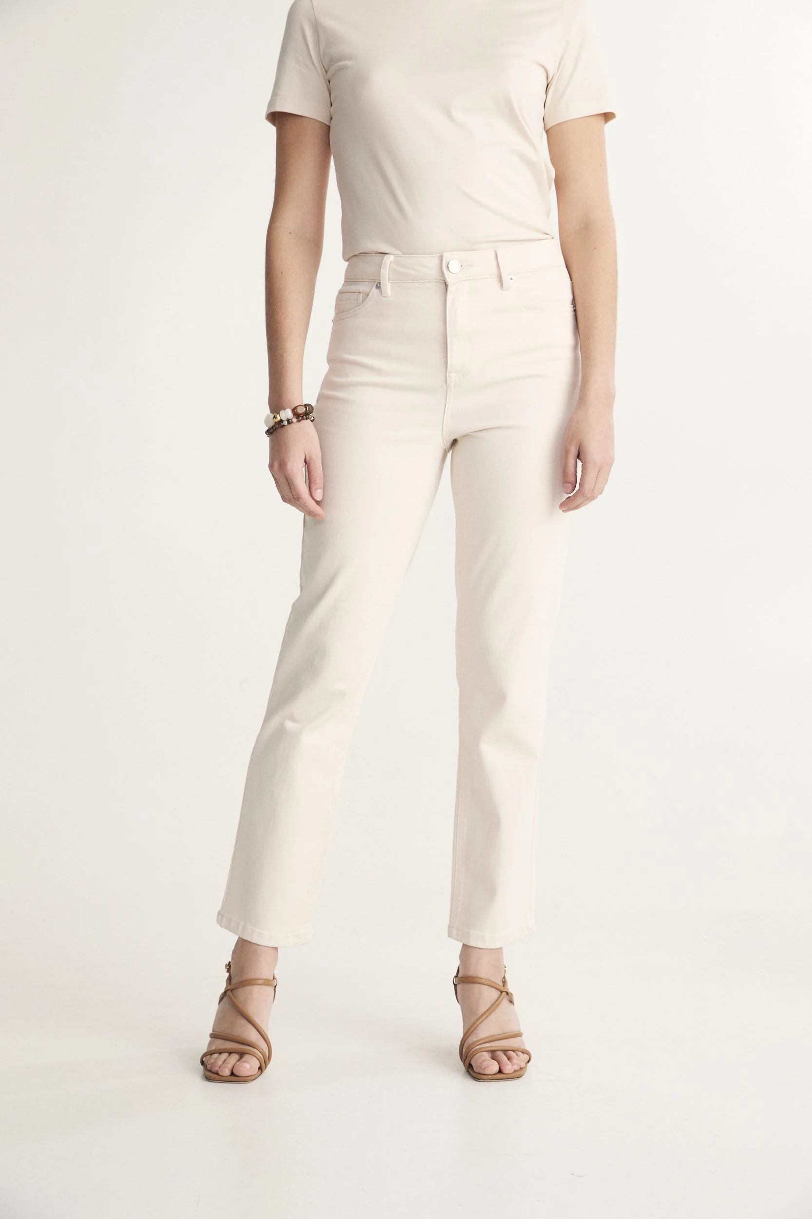 High waist cropped jean - Image 2