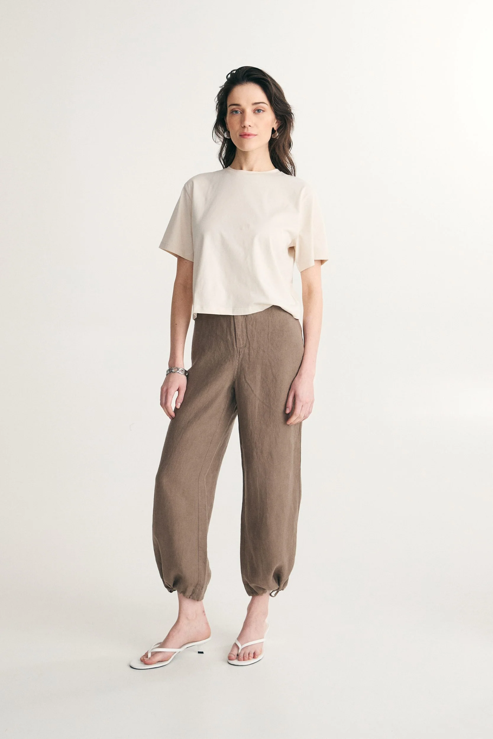 High waist linen pant - Image 4