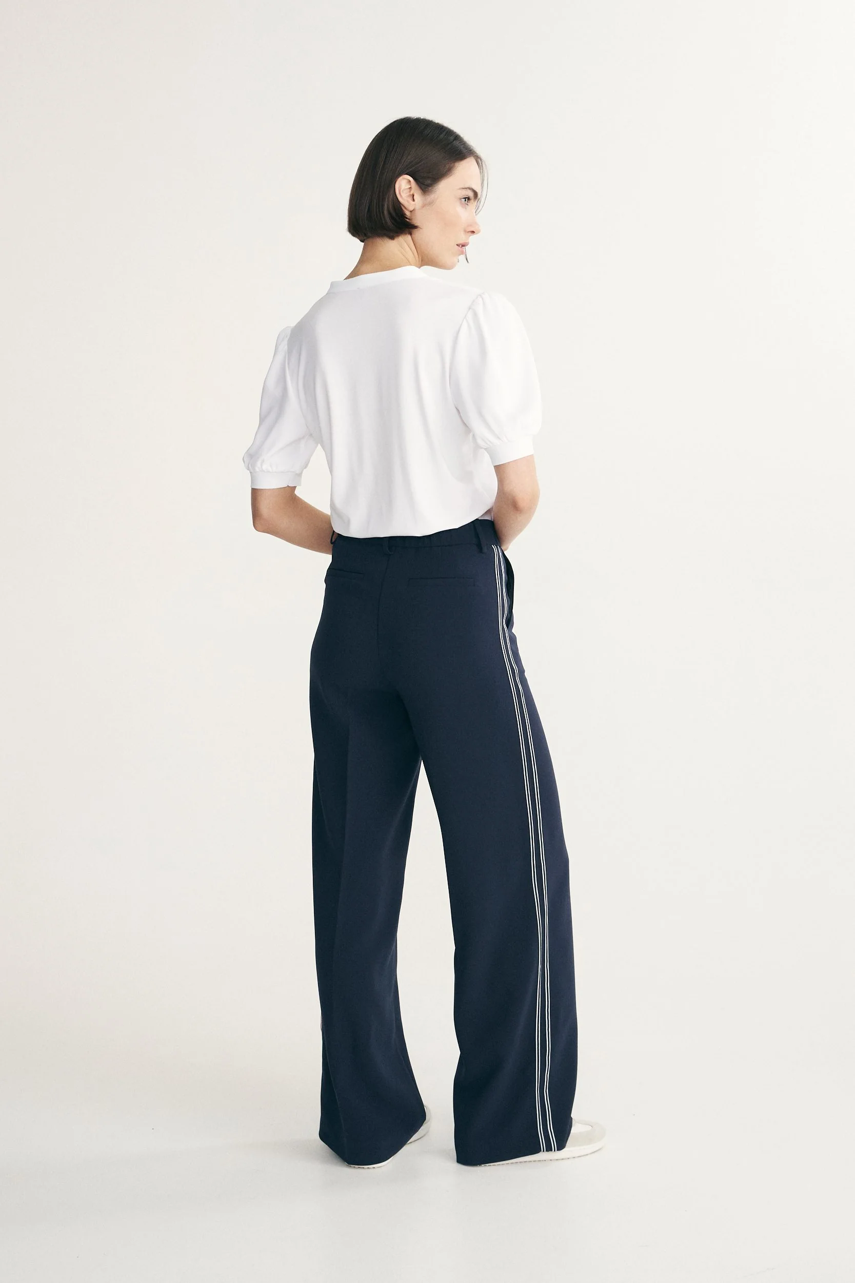 High waist pant with ribbon - Image 6