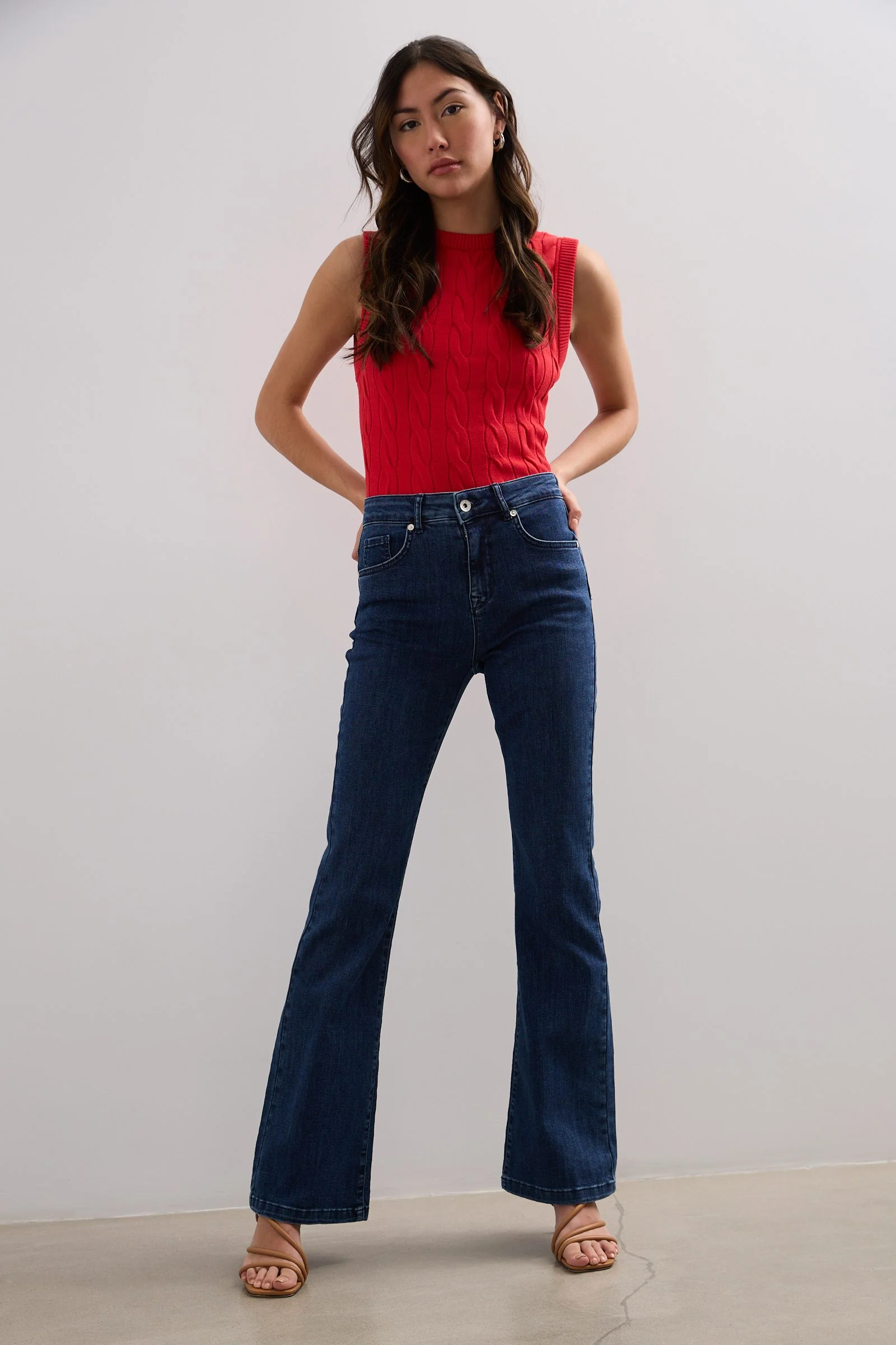 Push up high waist bootcut jea - Image 4