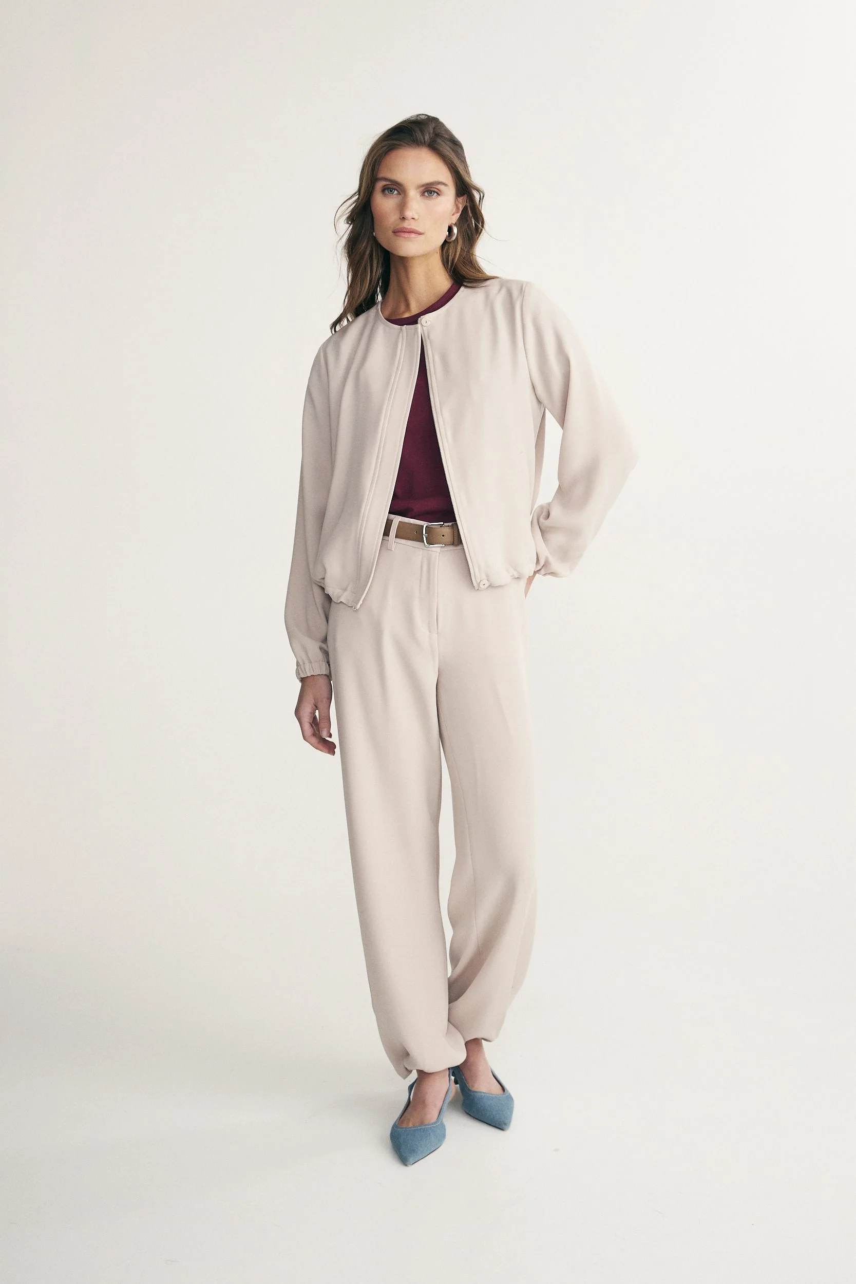 Jacket with drawstring - Image 7