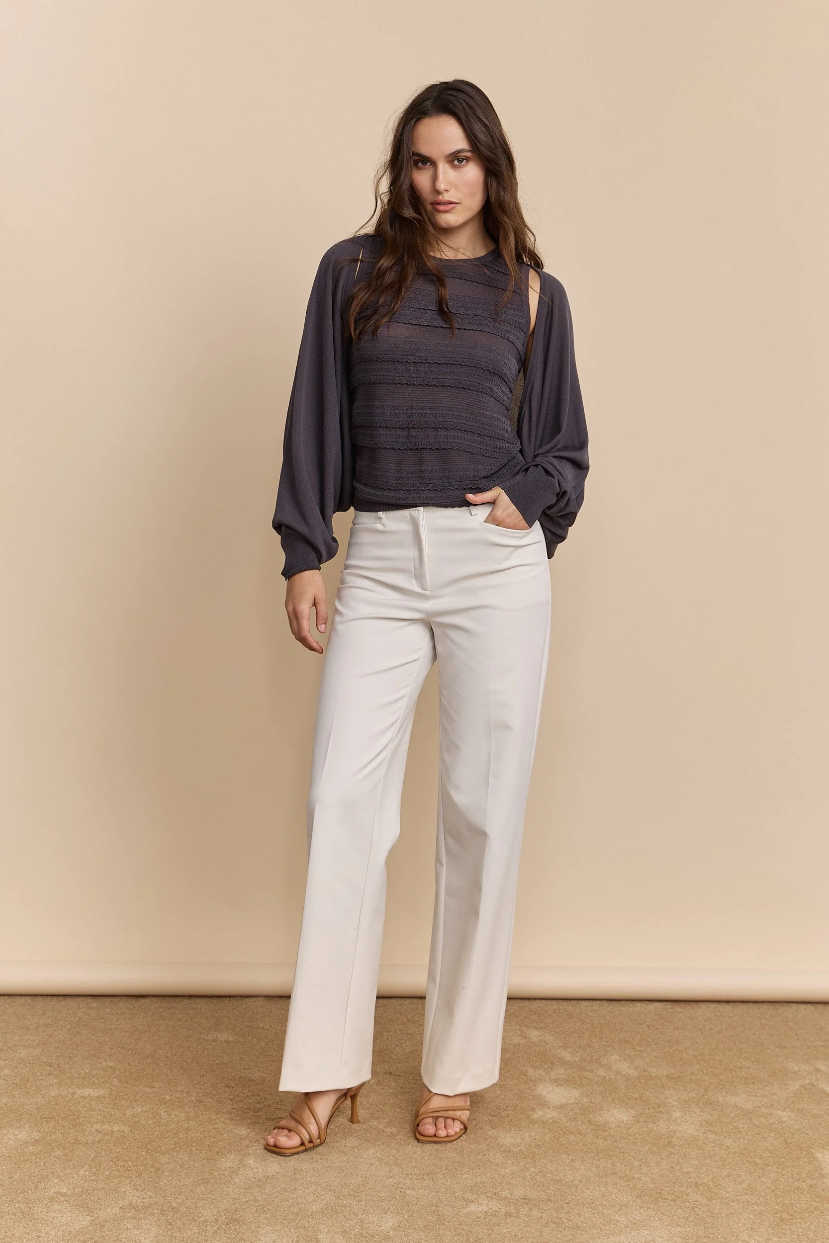 Knit shrug