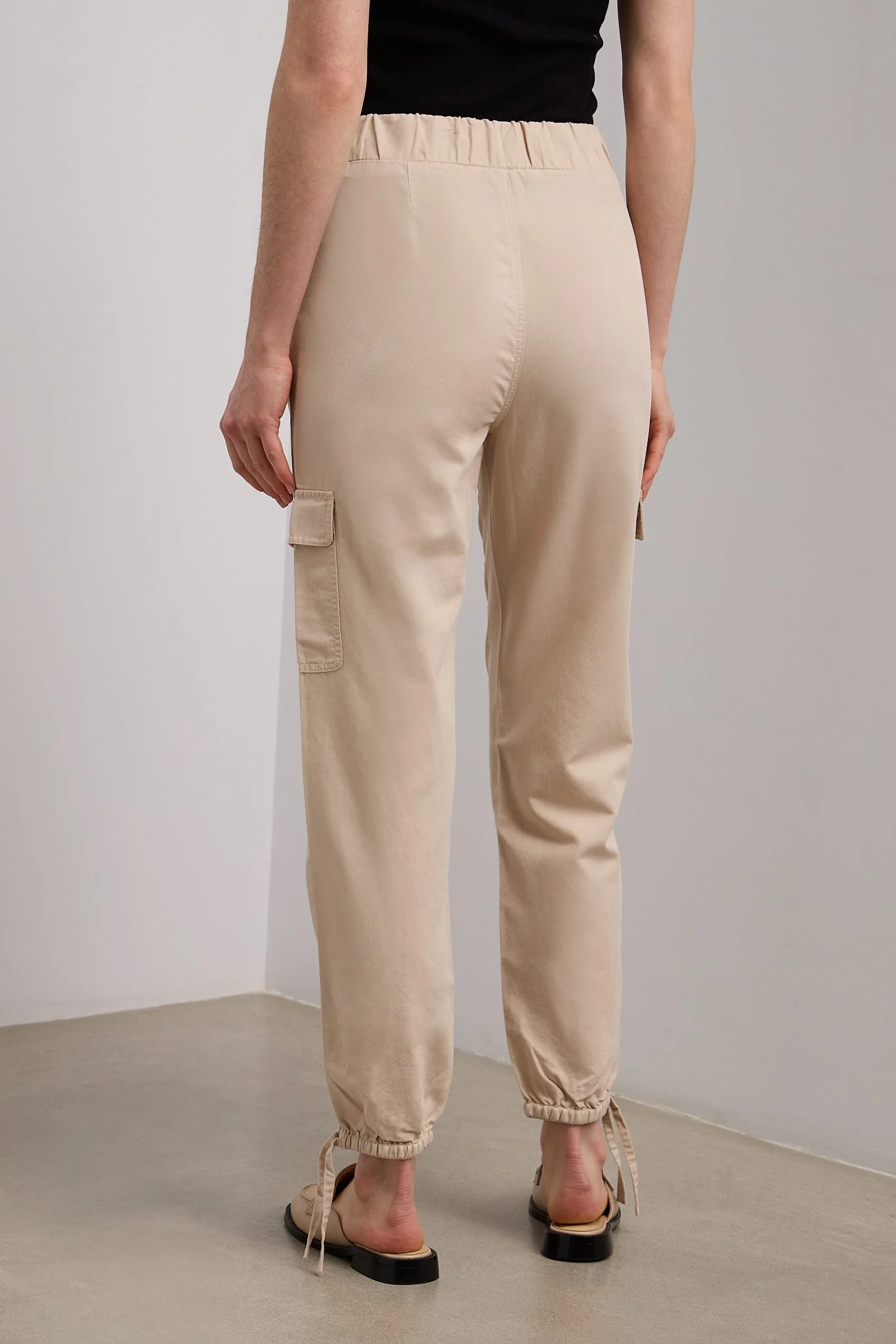 Linen blend casual cargo pant - Image 6