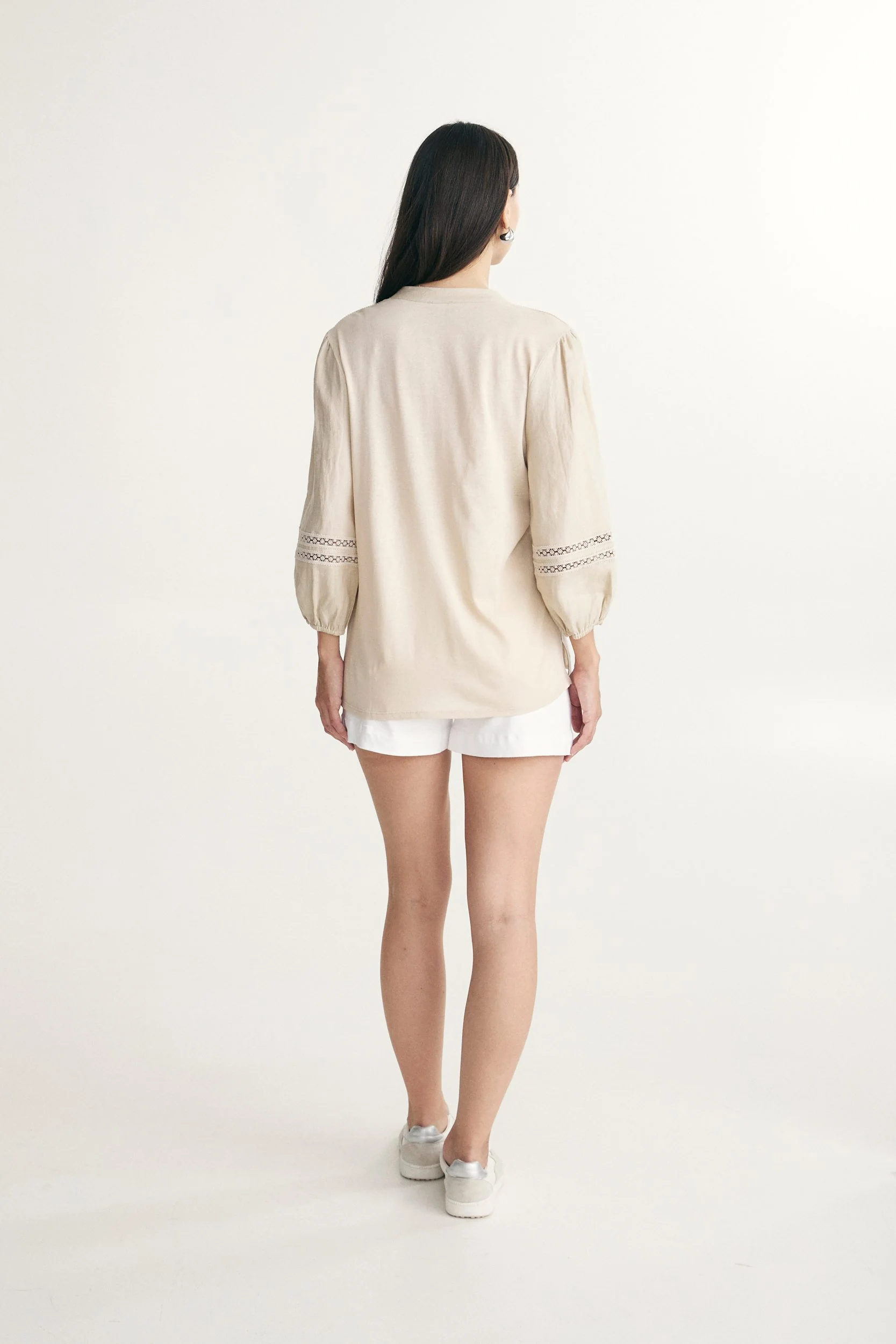 Linen fluid shirt - Image 2