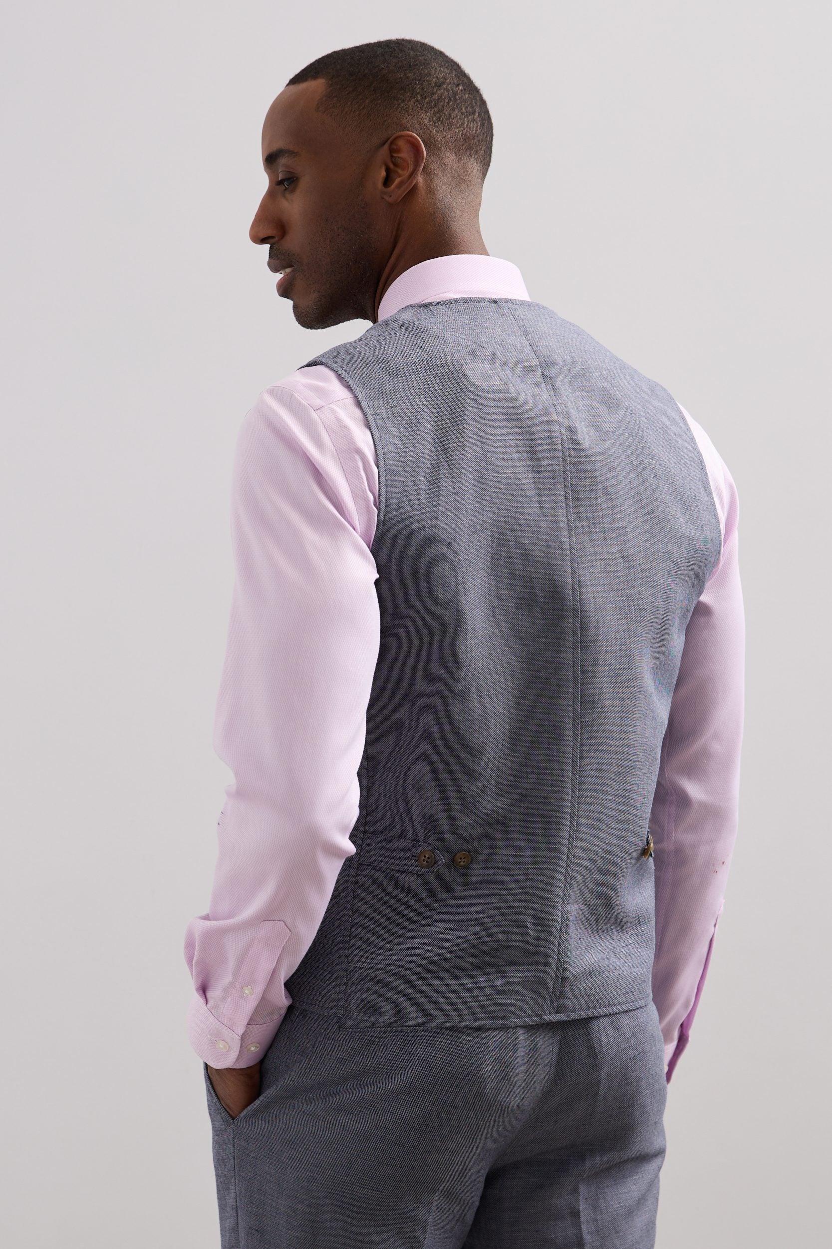 Linen vest - Image 2
