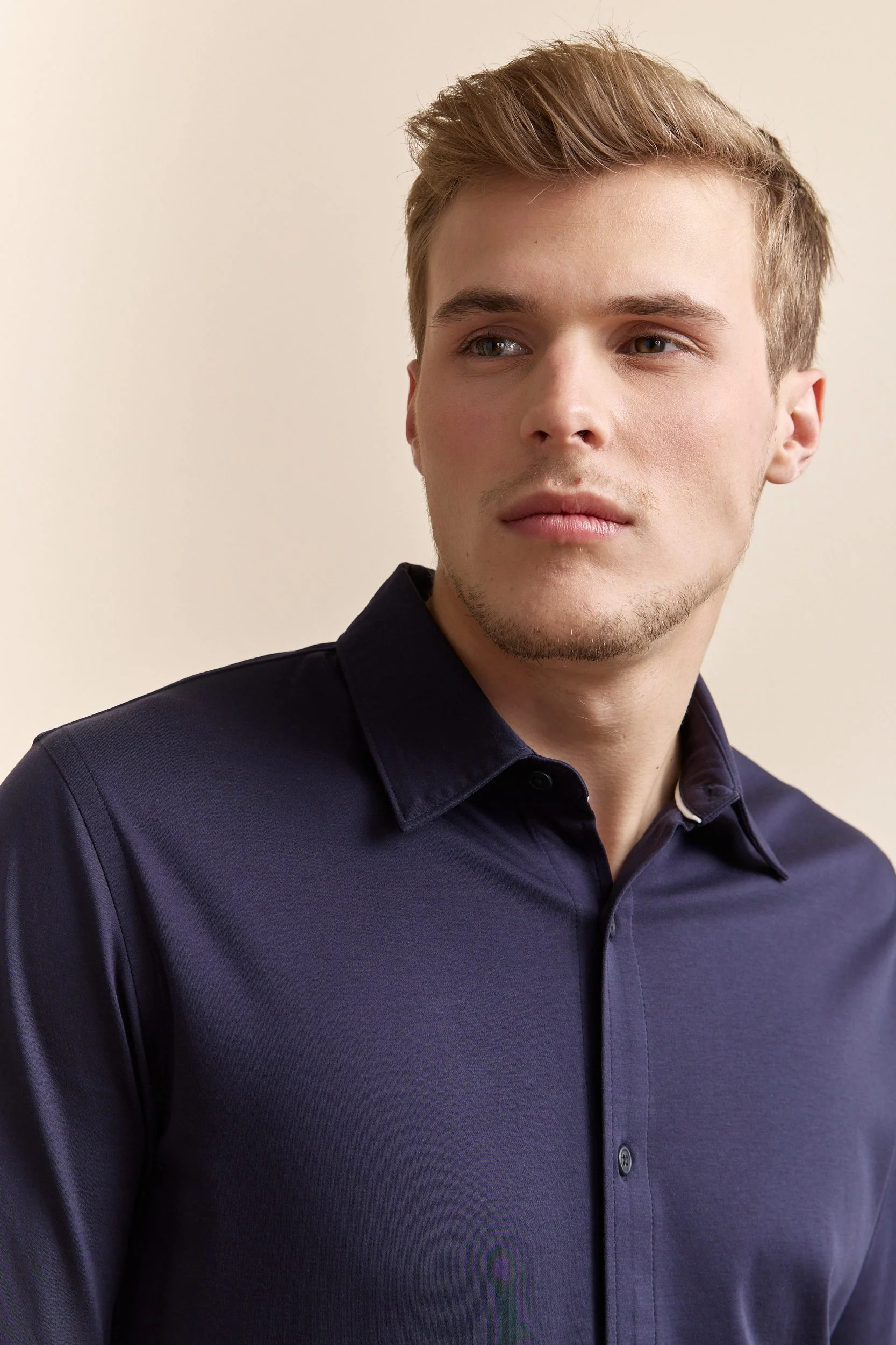 Mercerized cotton jersey shirt - Image 10