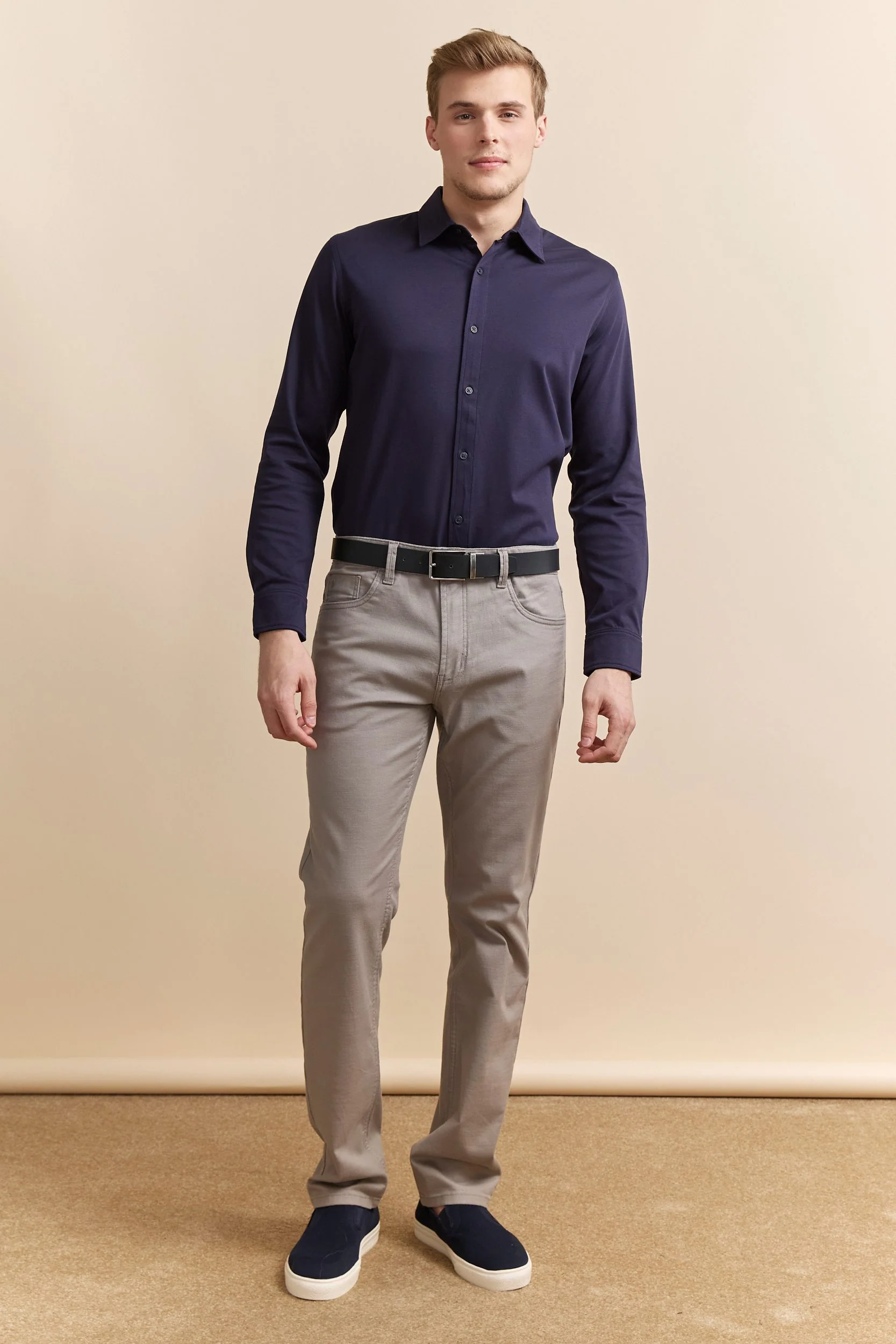 Mercerized cotton jersey shirt - Image 11