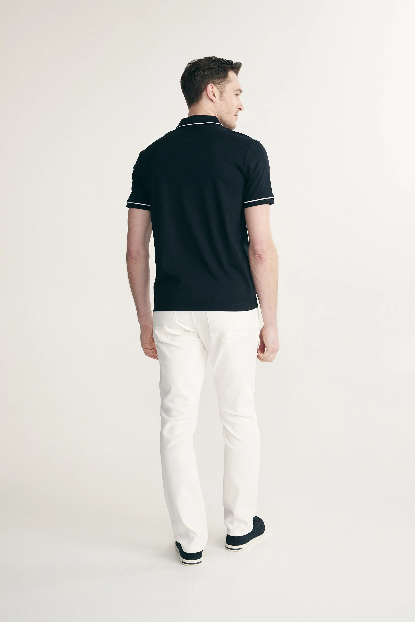 Mercerized cotton polo - Image 6