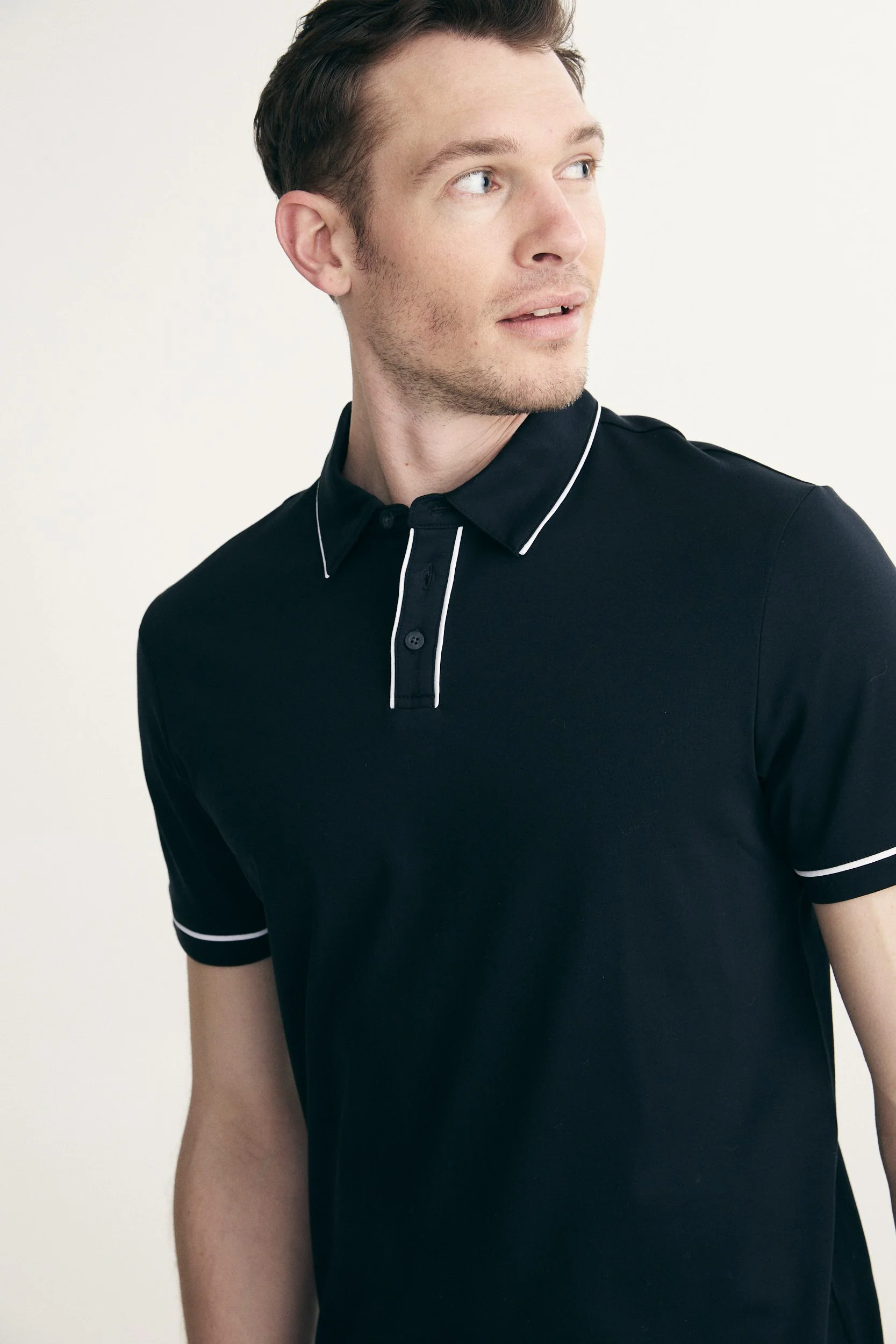Mercerized cotton polo - Image 8