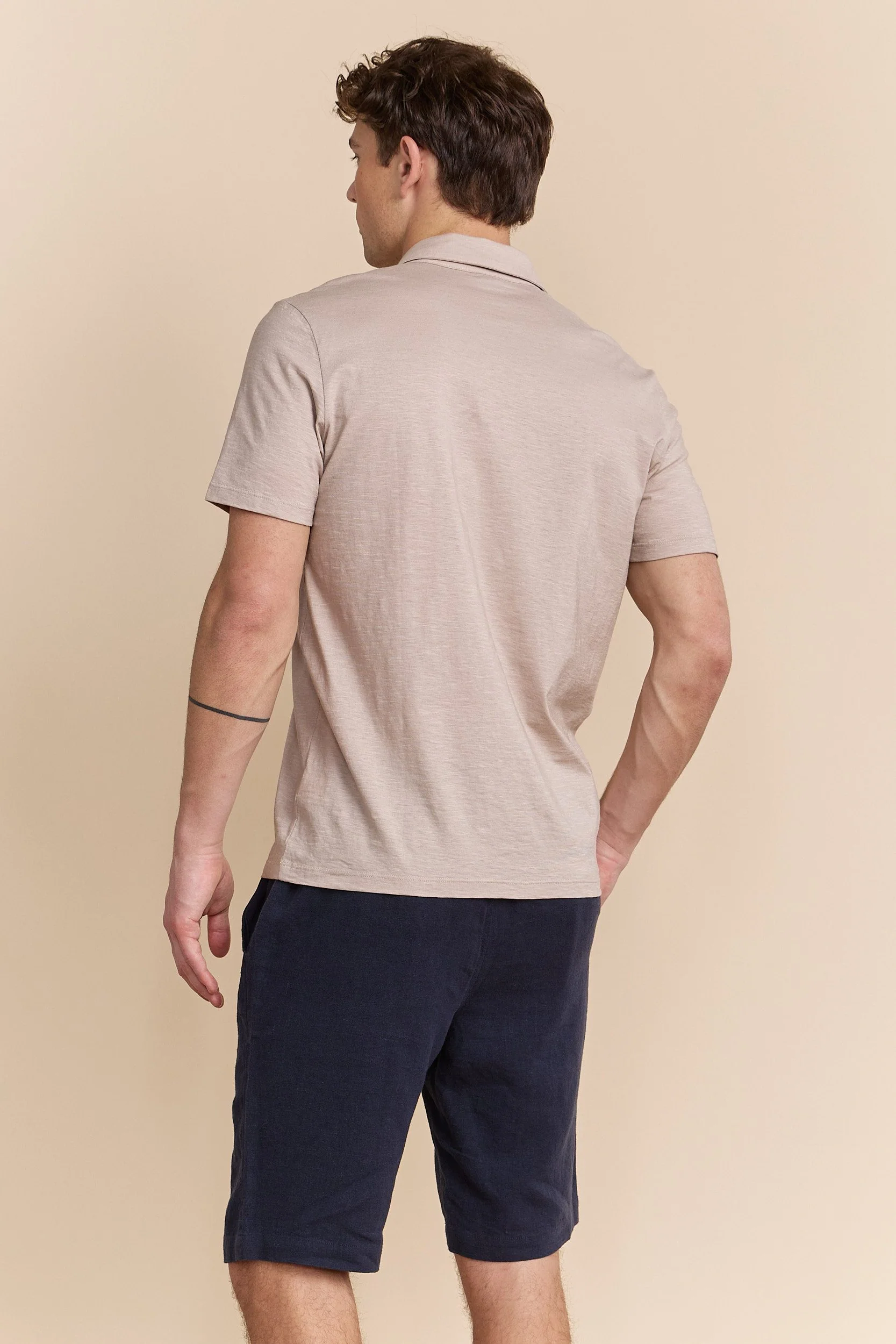 Mercerized jersey polo - Image 5