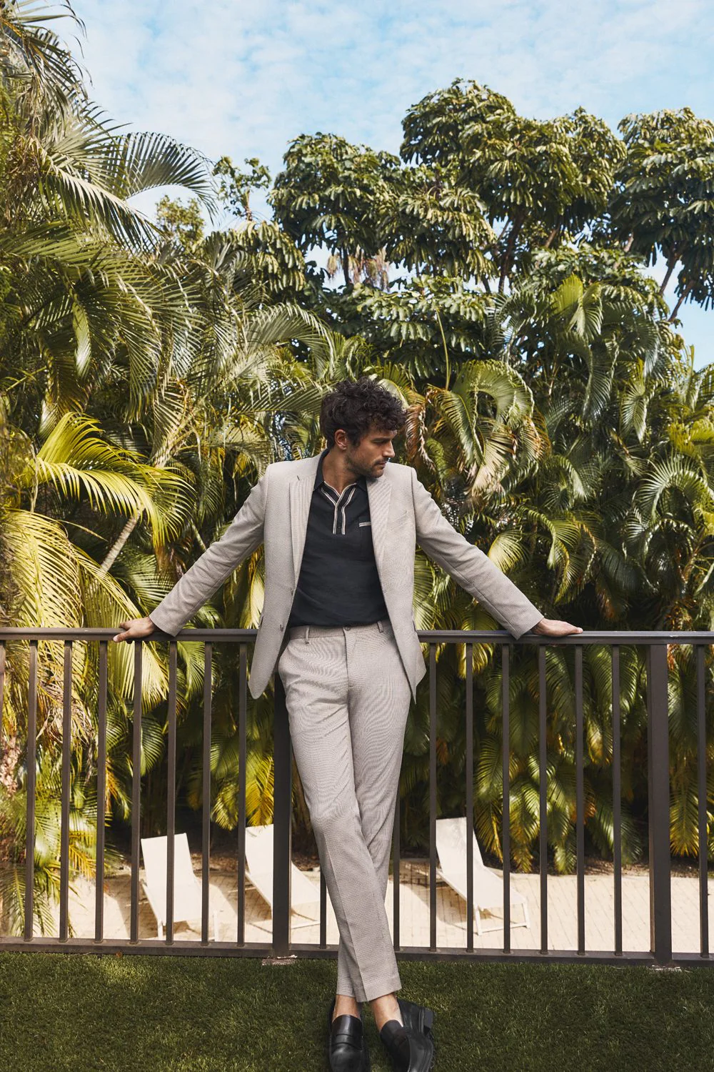 Micro check Slim fit pant - Image 4