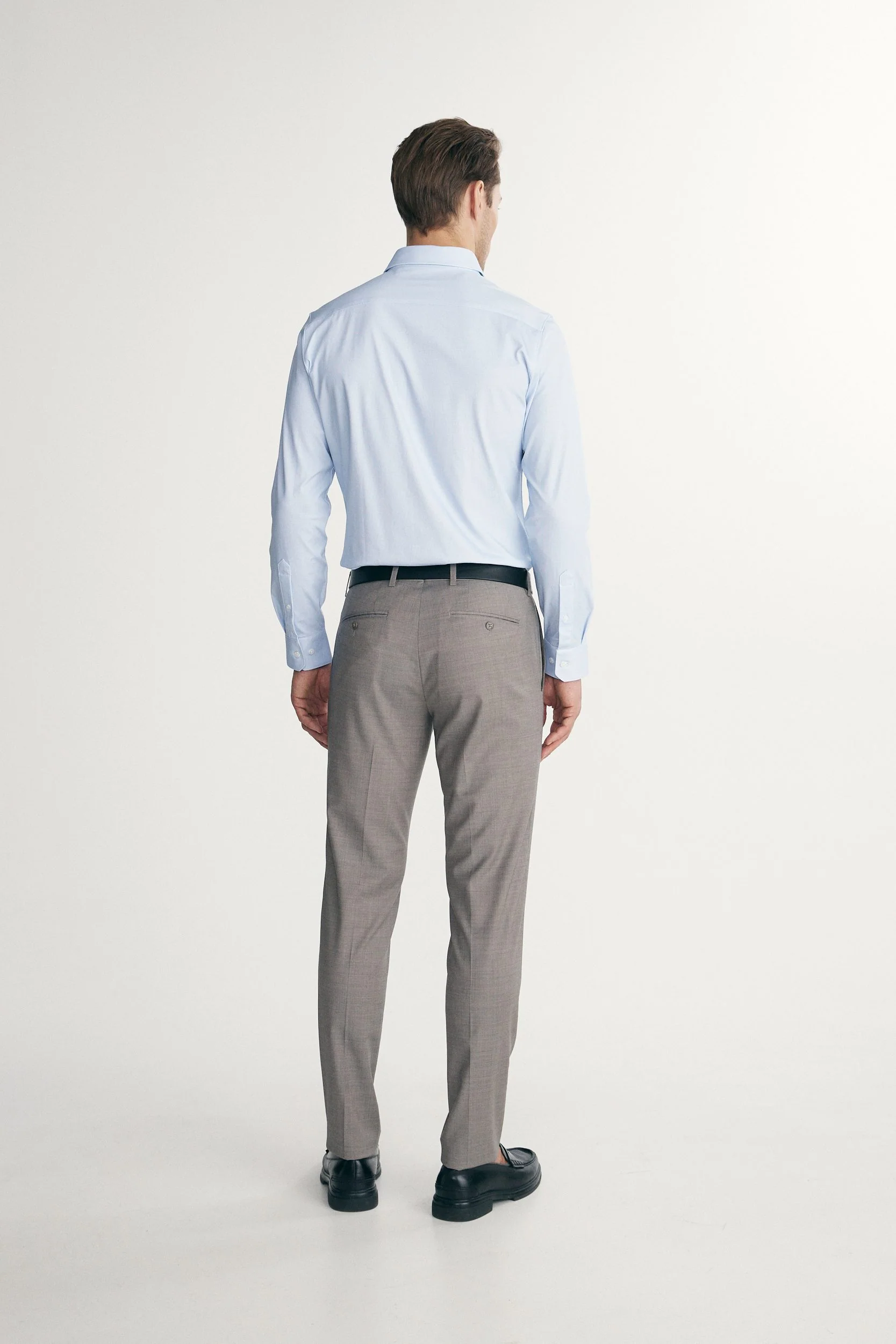 Micro pattern extra-fitted shirt - Image 2
