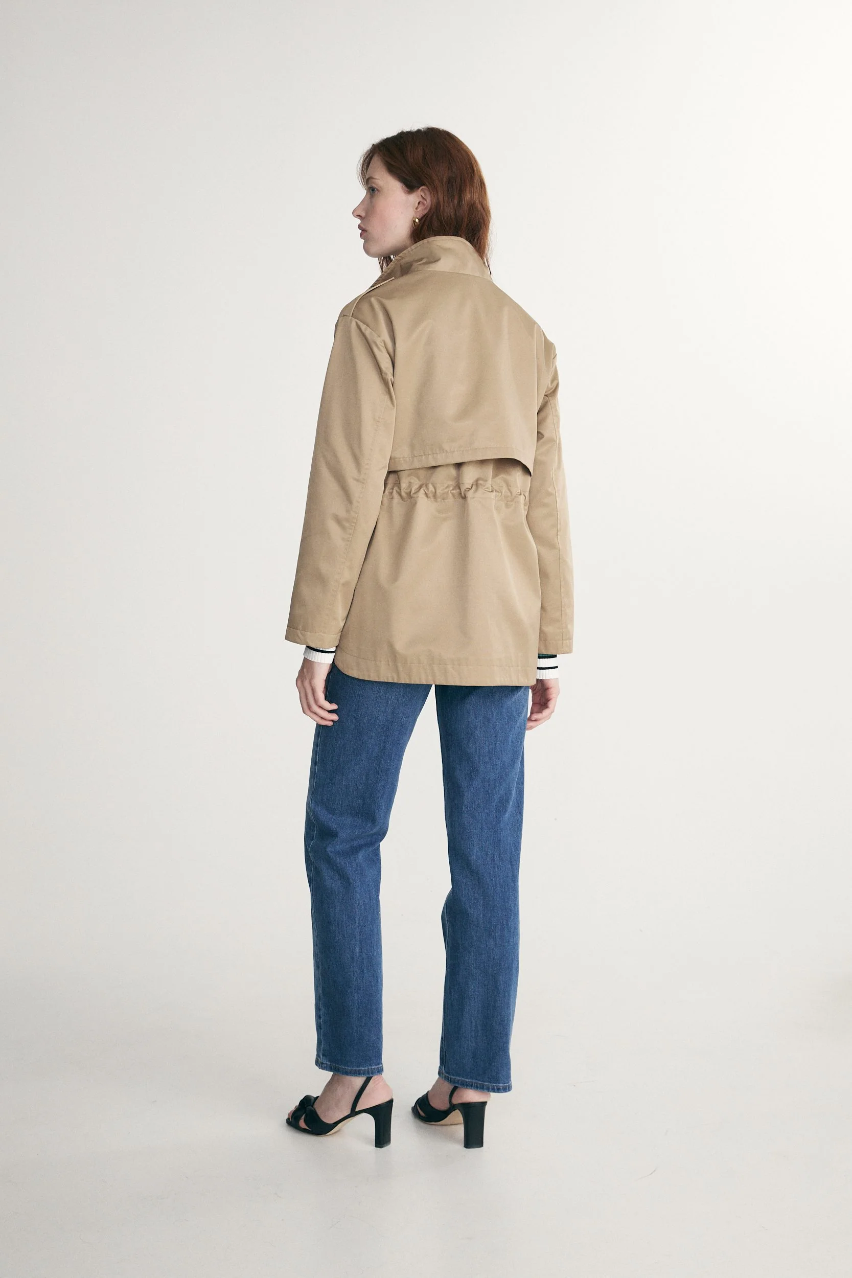Mock neck coat - Image 2