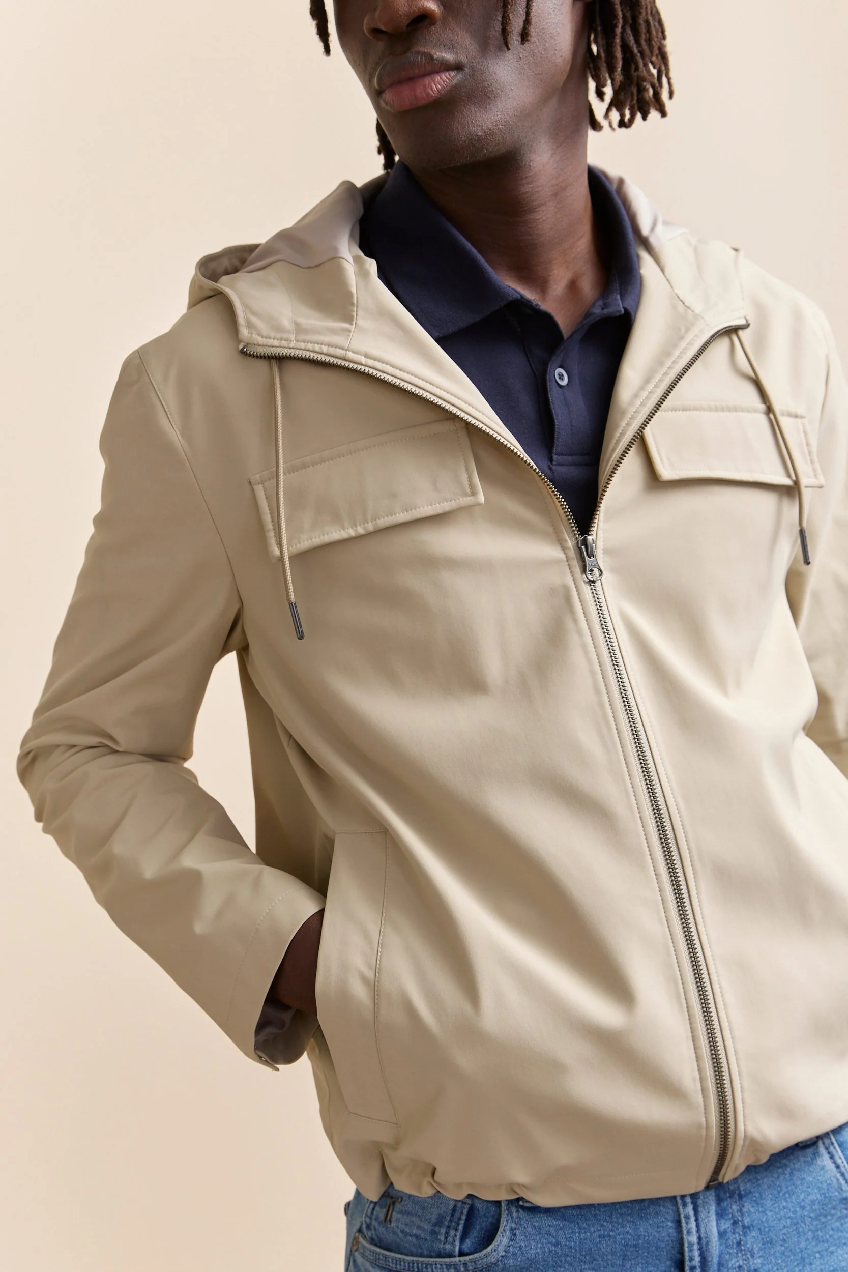 Multi pockets hooded jacket - Image 7