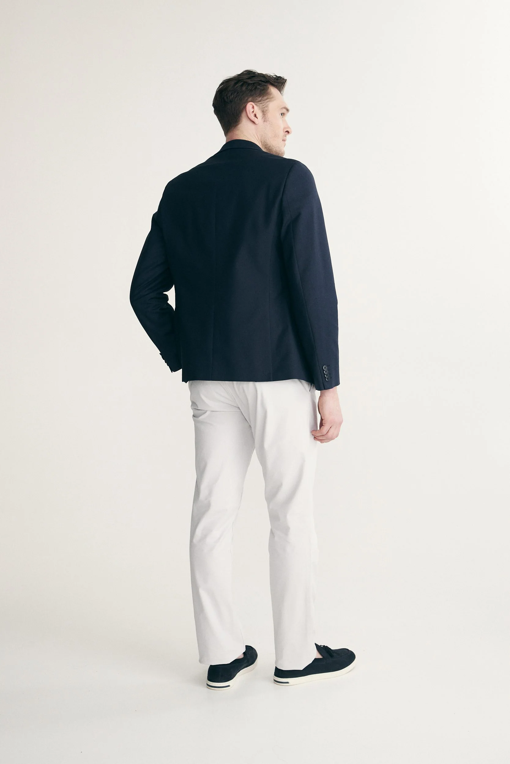 Notch collar Extra-fitted blazer - Image 6