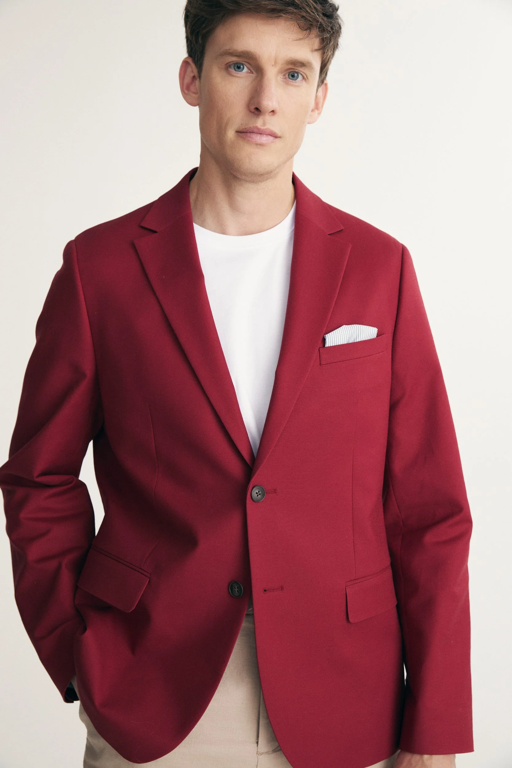 Notch collar Extra-fitted blazer - Image 8