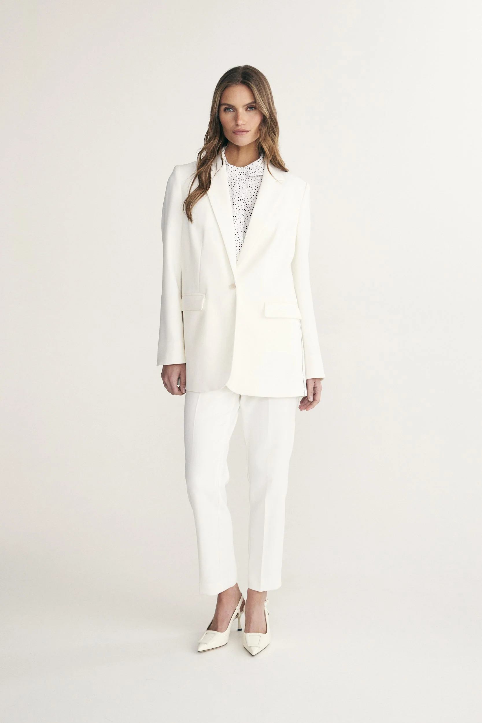 Oversized blazer with ribbon - Image 6