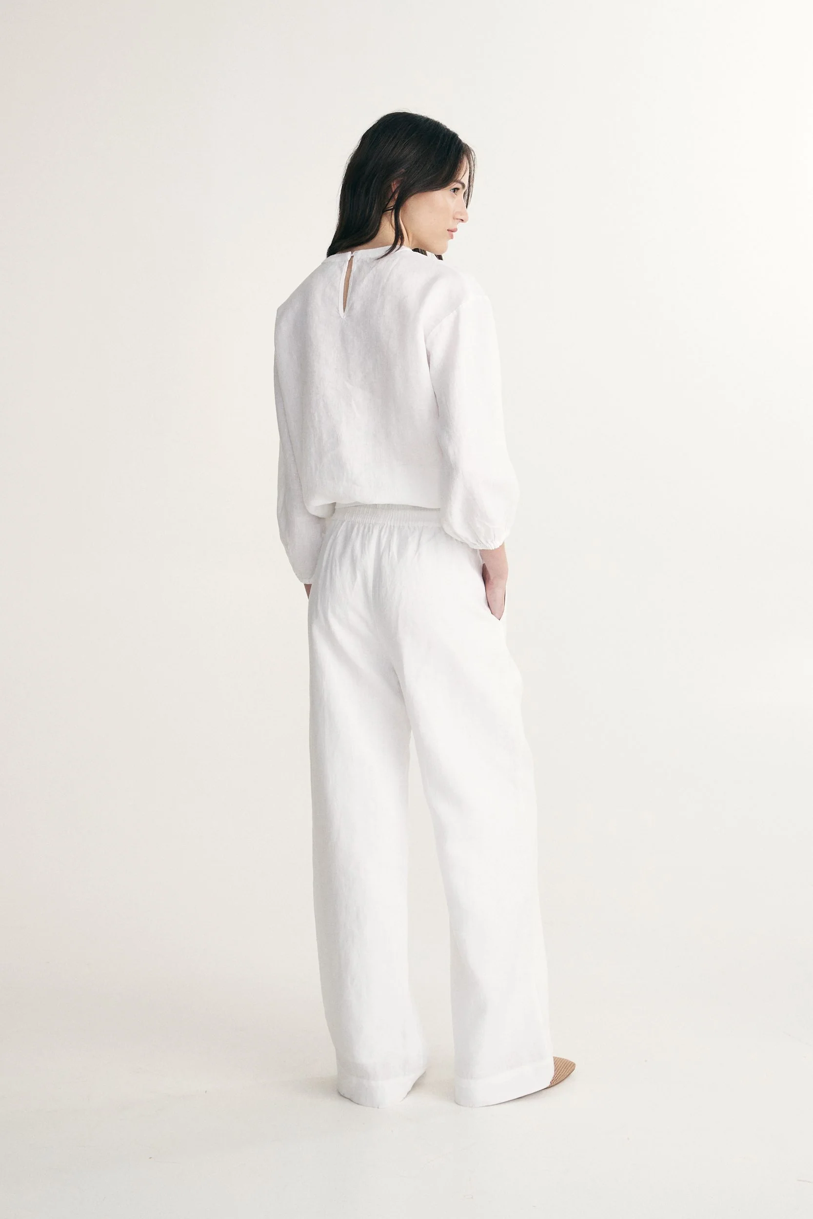 Oversized linen top - Image 2