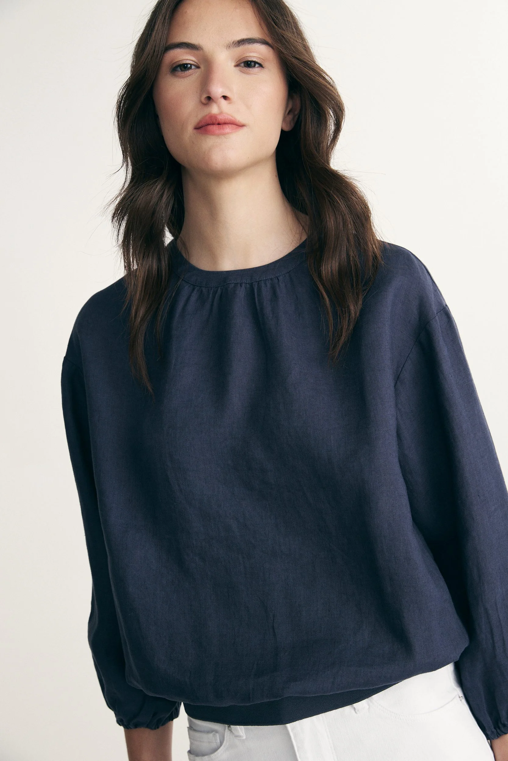 Oversized linen top - Image 4
