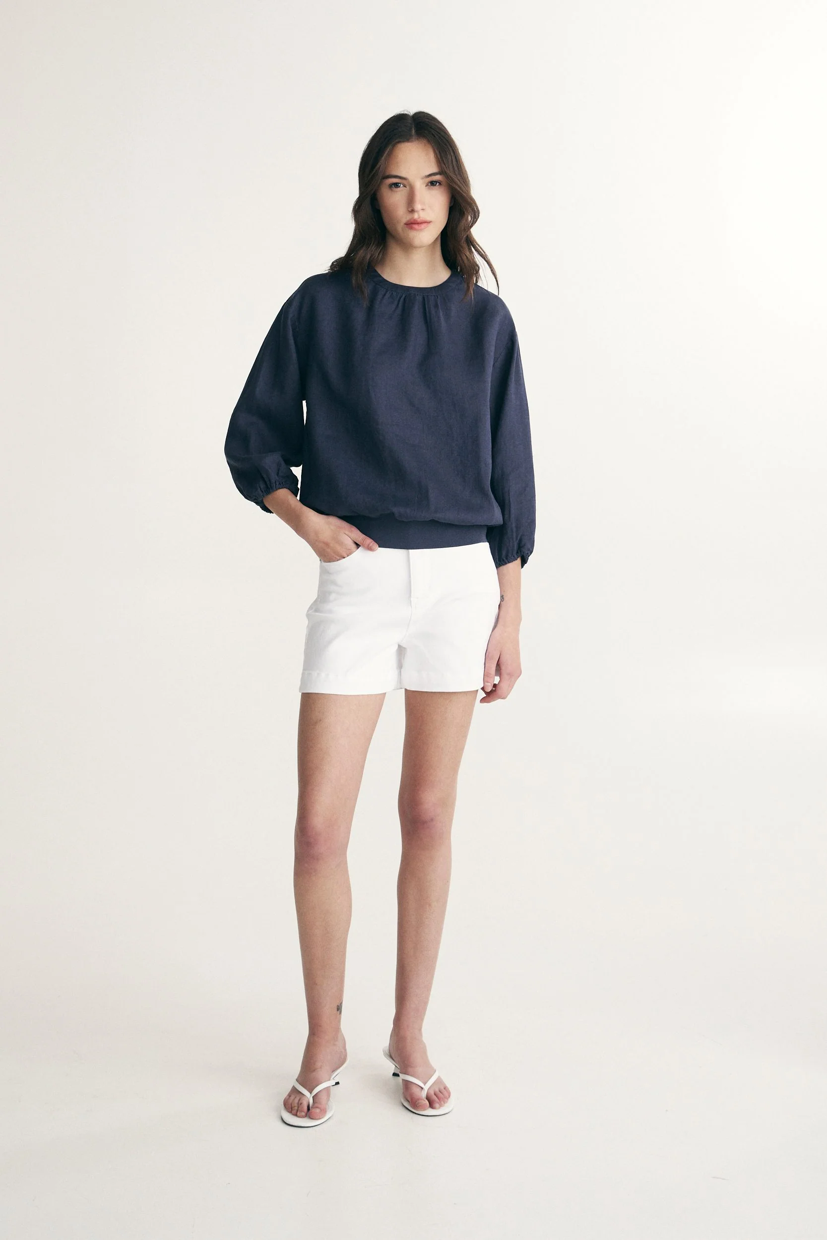 Oversized linen top - Image 6