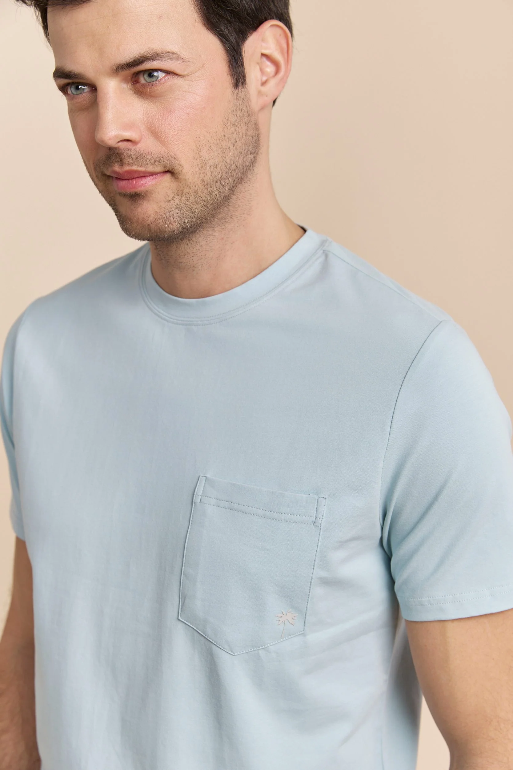 Palm trees graphic print t-shirt - Image 3