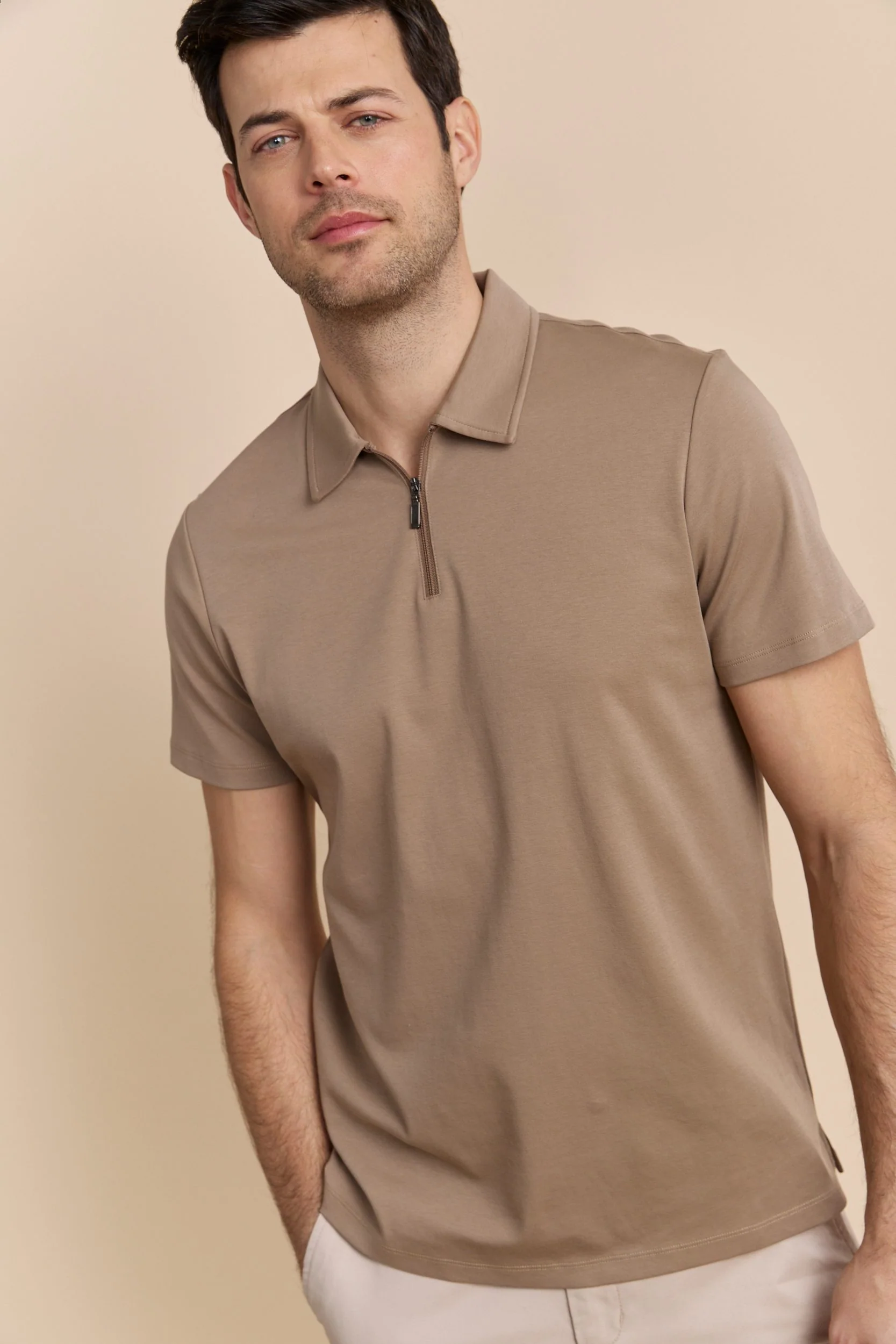 Pima cotton short sleeves polo - Image 7
